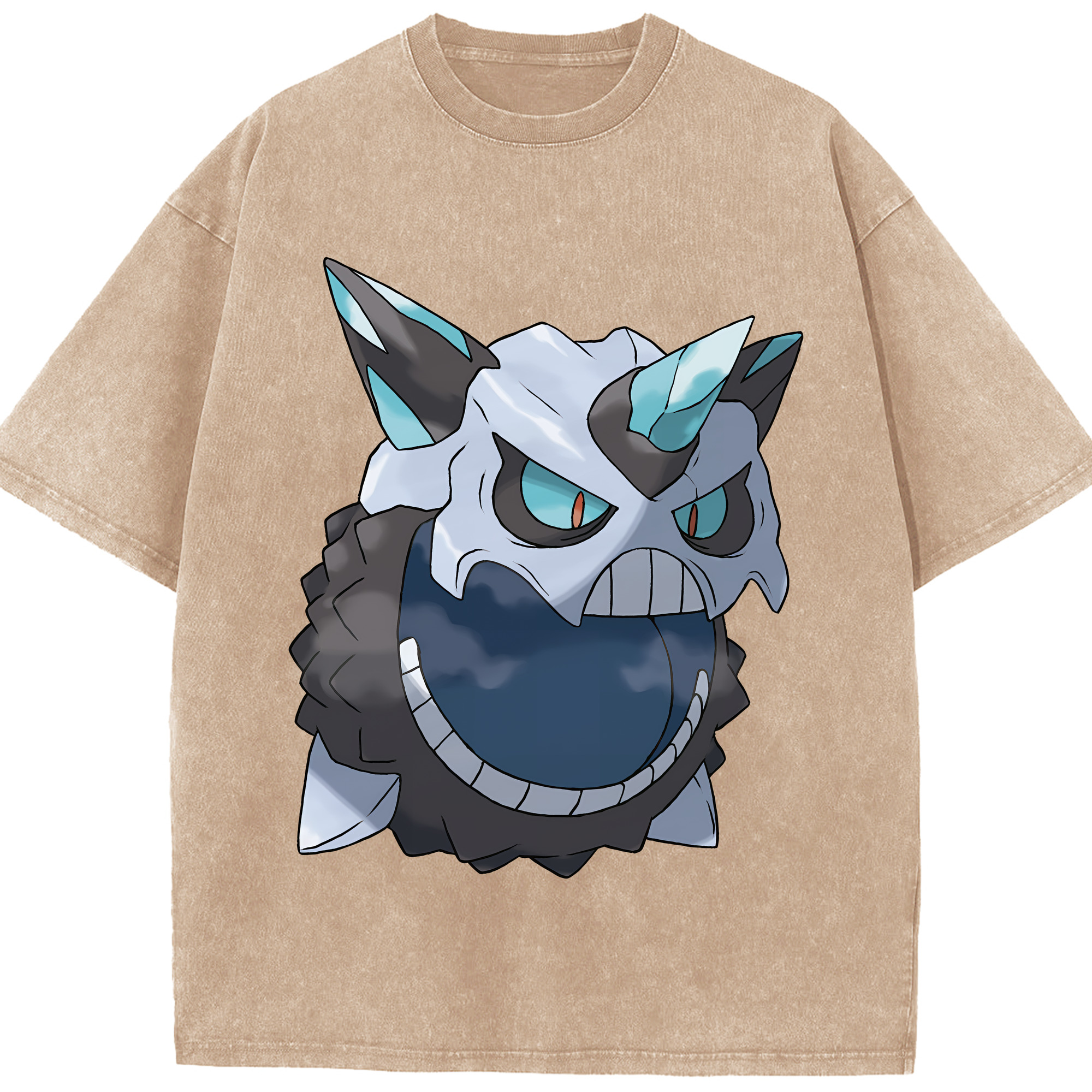（画像用） ポケットモンスター Pokémon 綿100% ヴィンテージ風 半袖Tシャツ（フロントプリント）