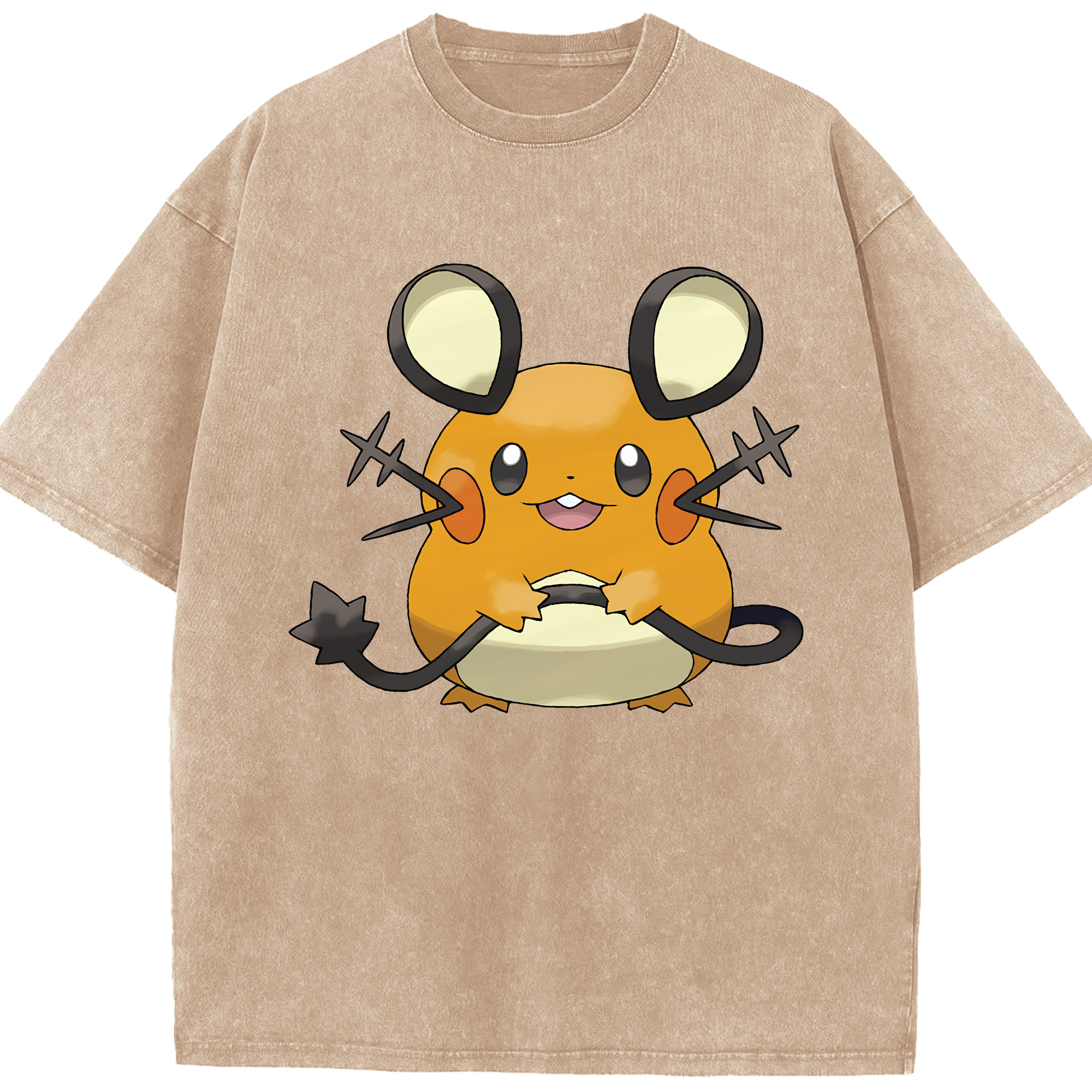 （画像用） ポケットモンスター Pokémon 綿100% ヴィンテージ風 半袖Tシャツ（フロントプリント）