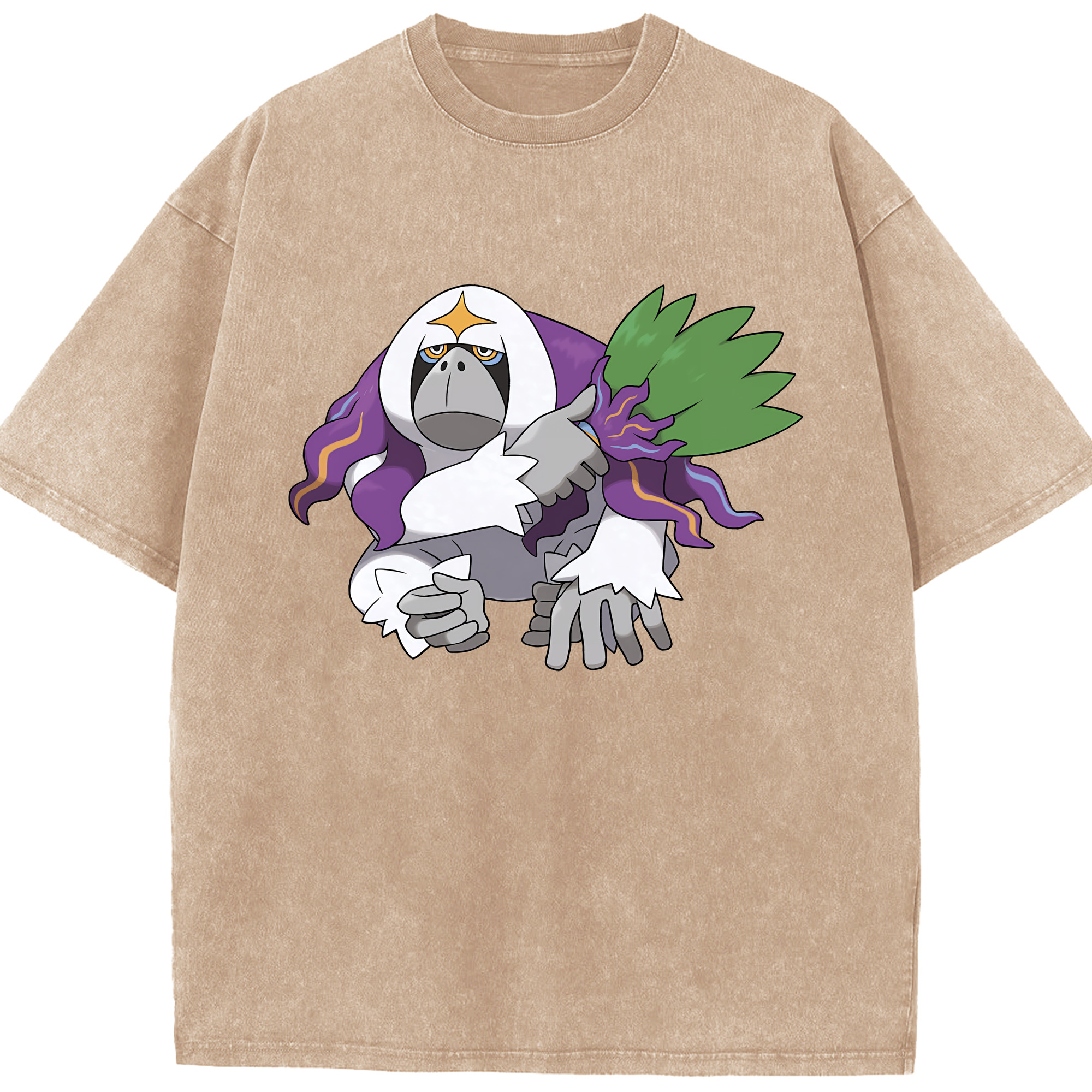 （画像用） ポケットモンスター Pokémon 綿100% ヴィンテージ風 半袖Tシャツ（フロントプリント）