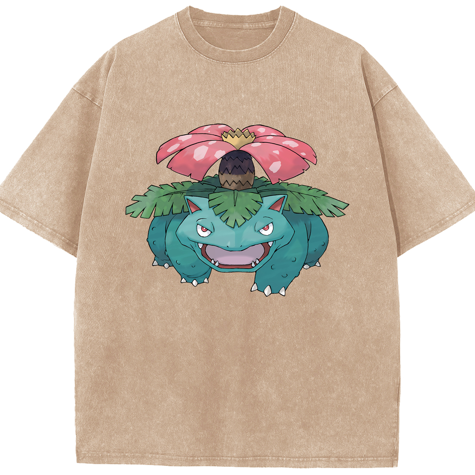 （画像用） ポケットモンスター Pokémon 綿100% ヴィンテージ風 半袖Tシャツ（フロントプリント）