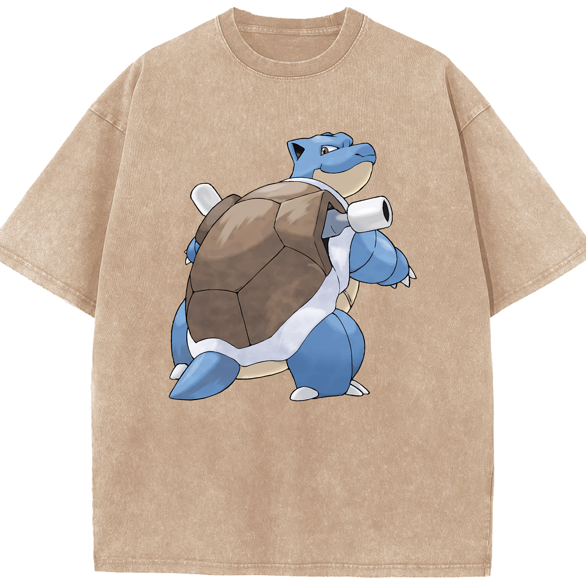 （画像用） ポケットモンスター Pokémon 綿100% ヴィンテージ風 半袖Tシャツ（フロントプリント）