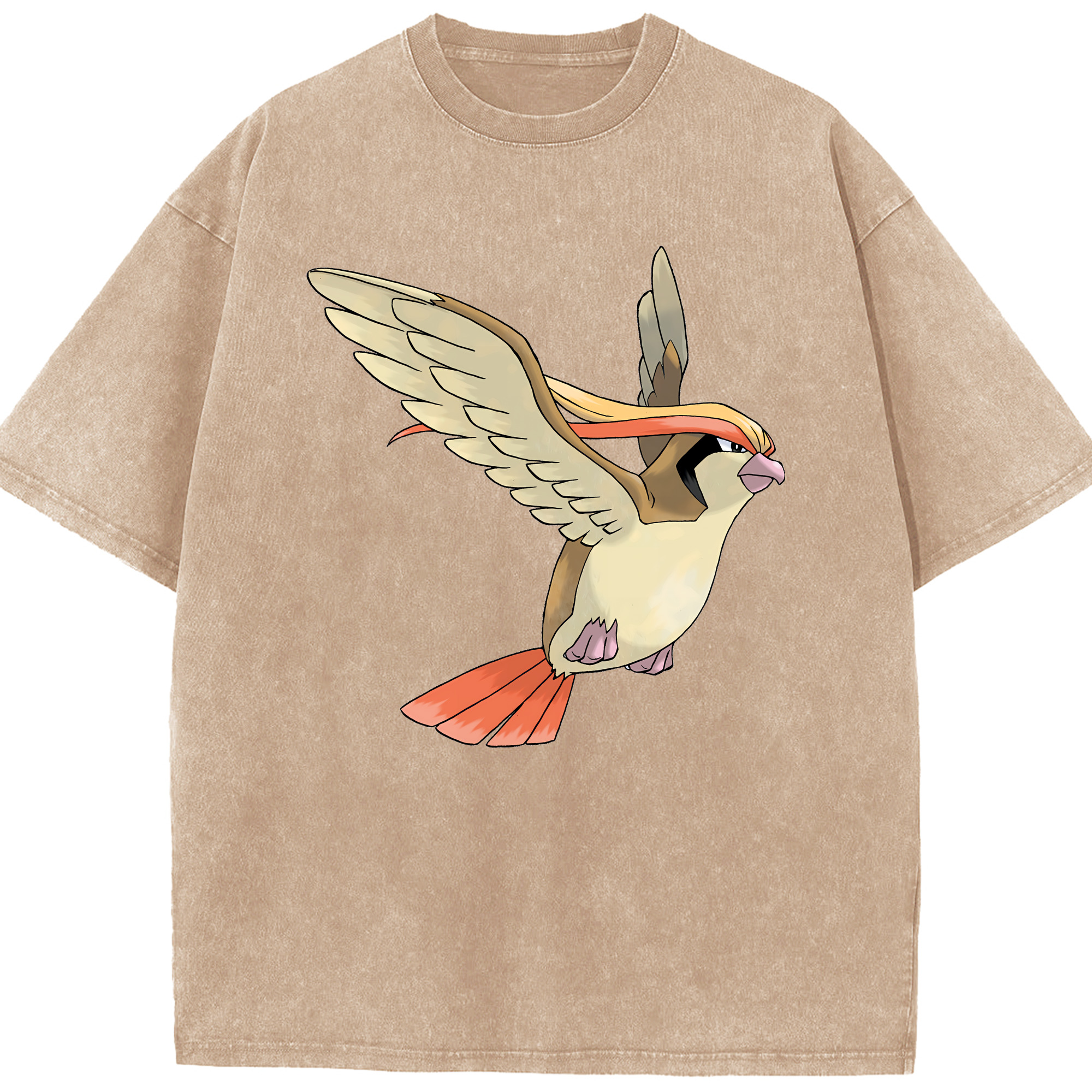 （画像用） ポケットモンスター Pokémon 綿100% ヴィンテージ風 半袖Tシャツ（フロントプリント）