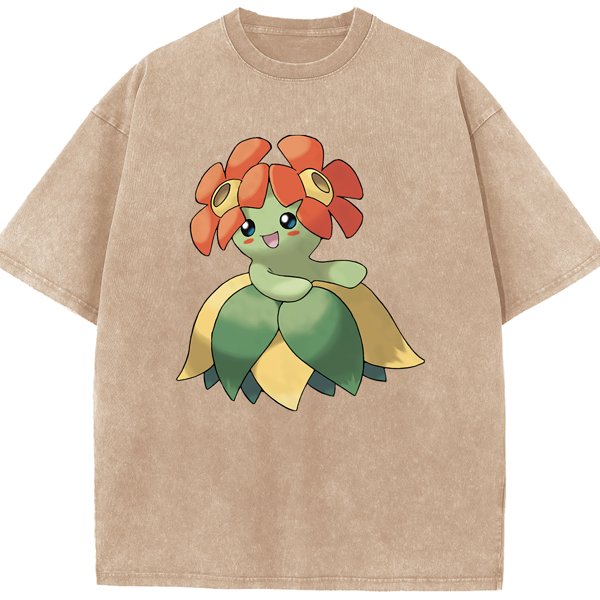 （画像用） ポケットモンスター Pokémon 綿100% ヴィンテージ風 半袖Tシャツ（フロントプリント）