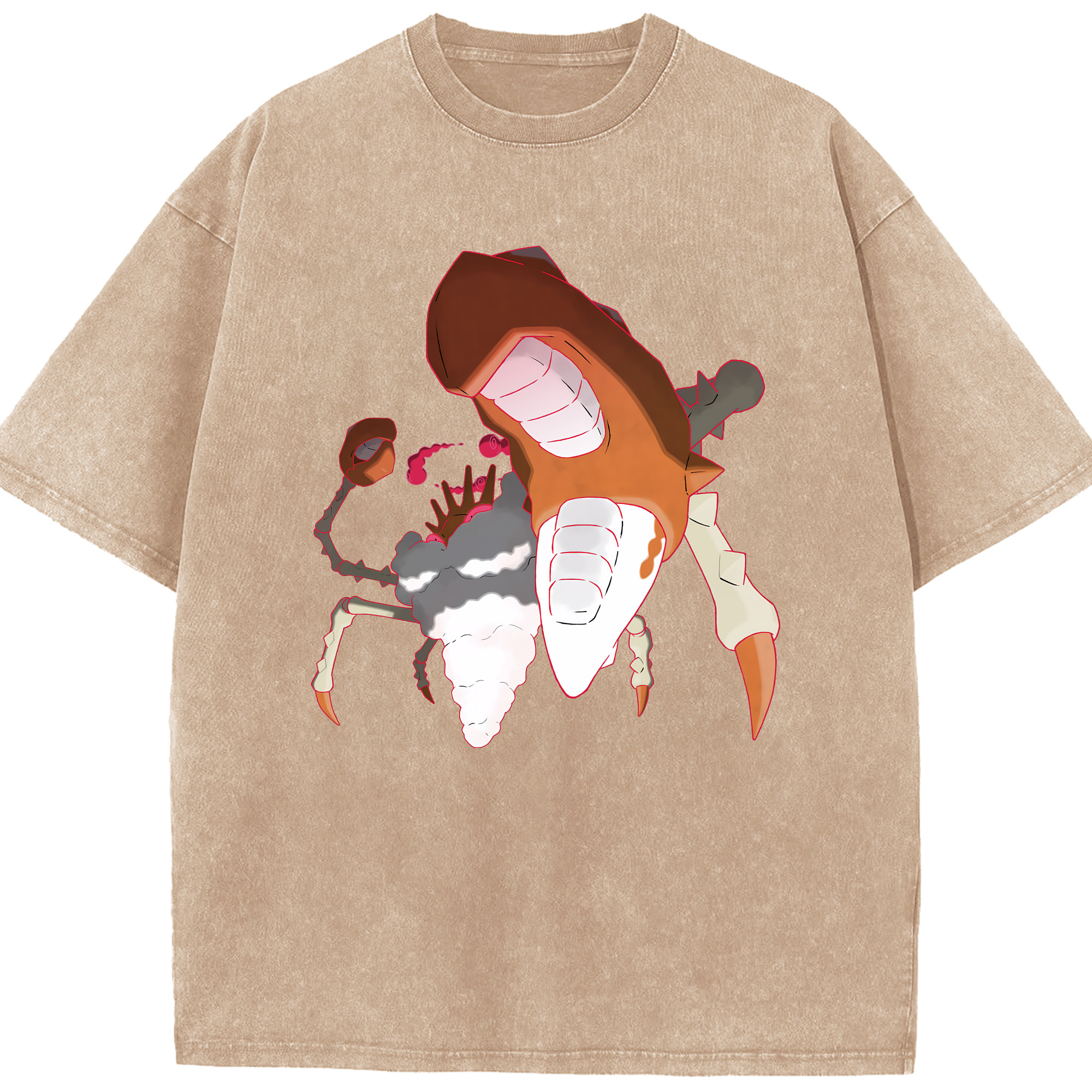 （画像用） ポケットモンスター Pokémon 綿100% ヴィンテージ風 半袖Tシャツ（フロントプリント）