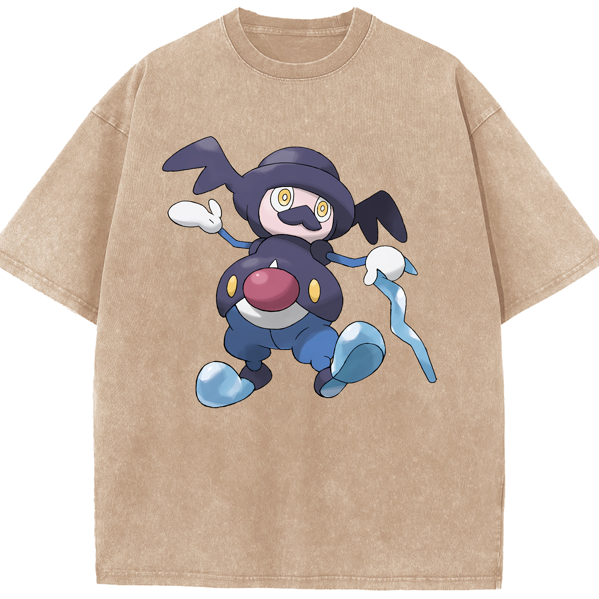 （画像用） ポケットモンスター Pokémon 綿100% ヴィンテージ風 半袖Tシャツ（フロントプリント）