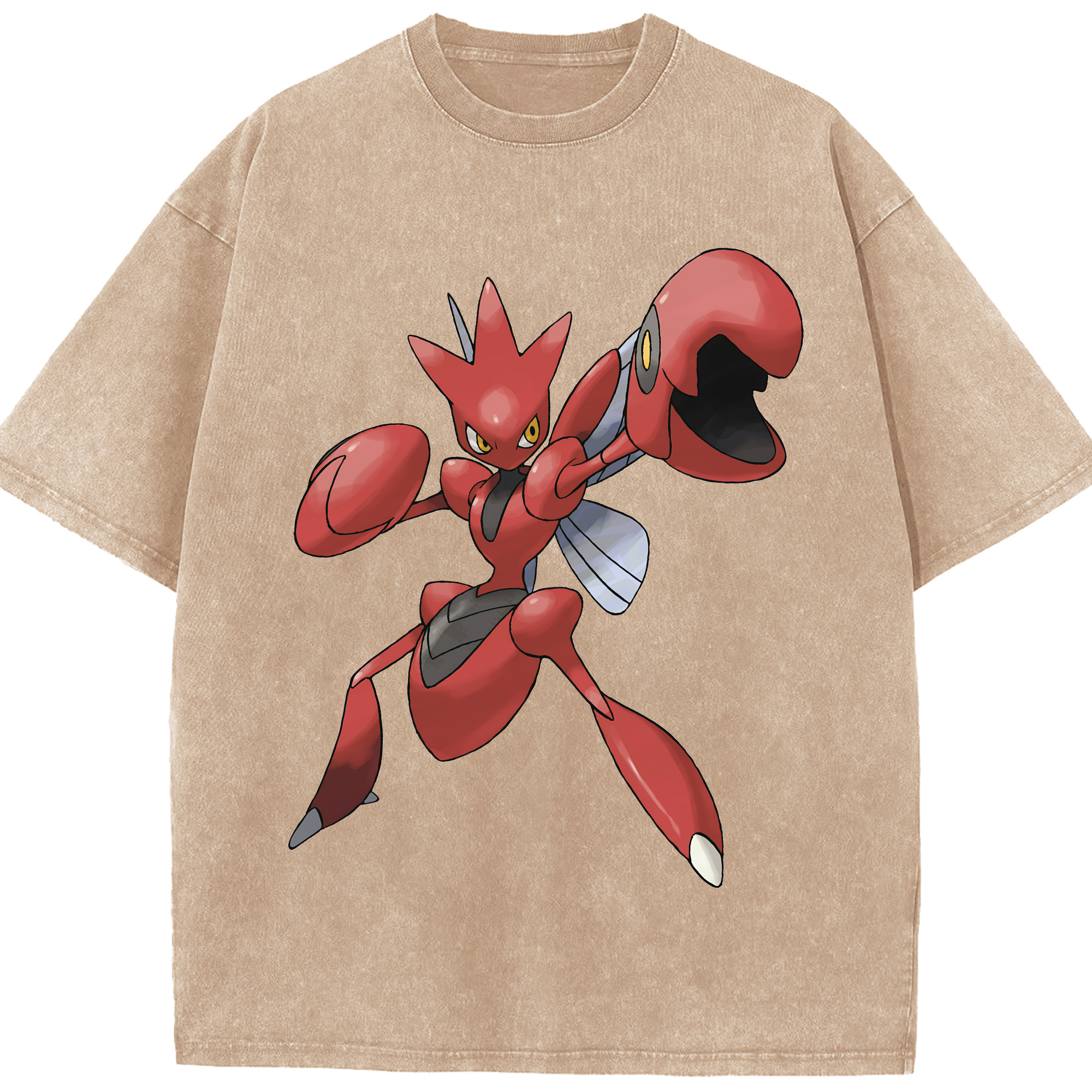 （画像用） ポケットモンスター Pokémon 綿100% ヴィンテージ風 半袖Tシャツ（フロントプリント）
