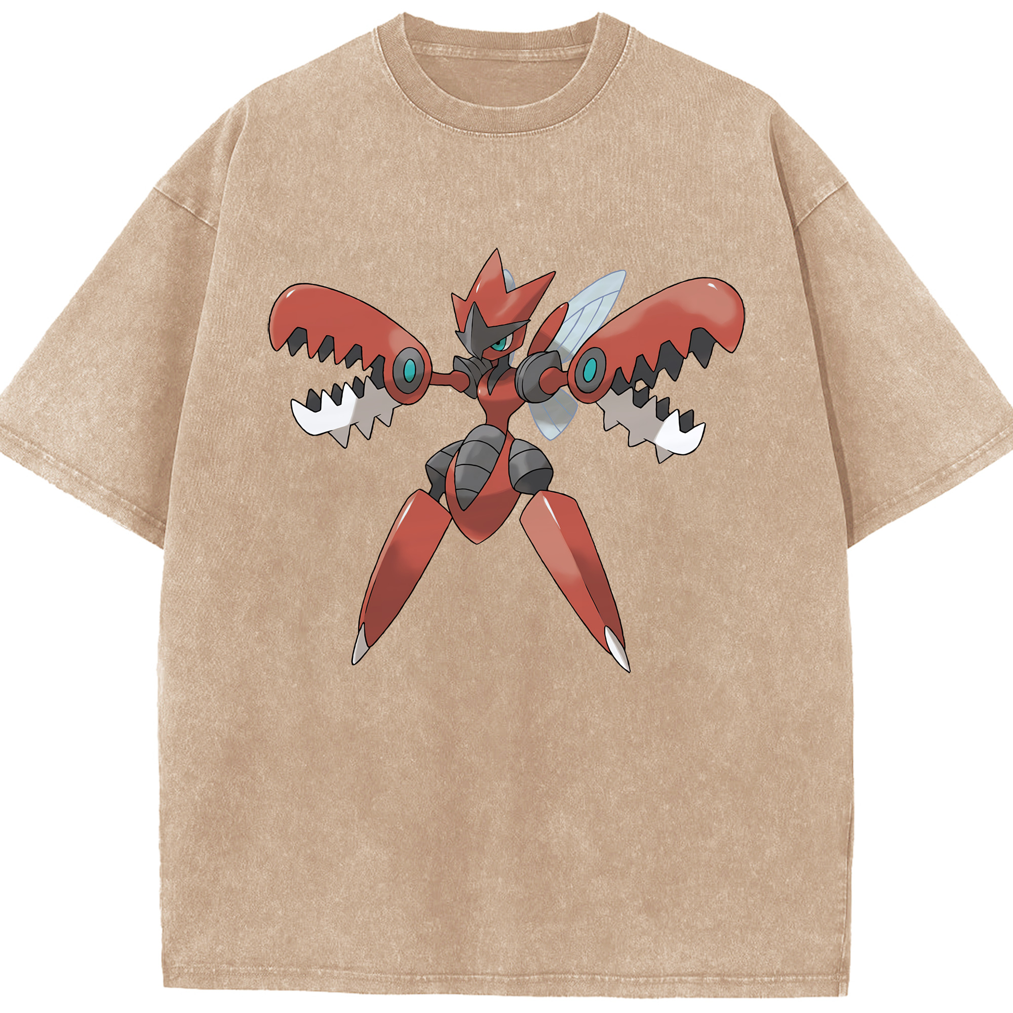 （画像用） ポケットモンスター Pokémon 綿100% ヴィンテージ風 半袖Tシャツ（フロントプリント）