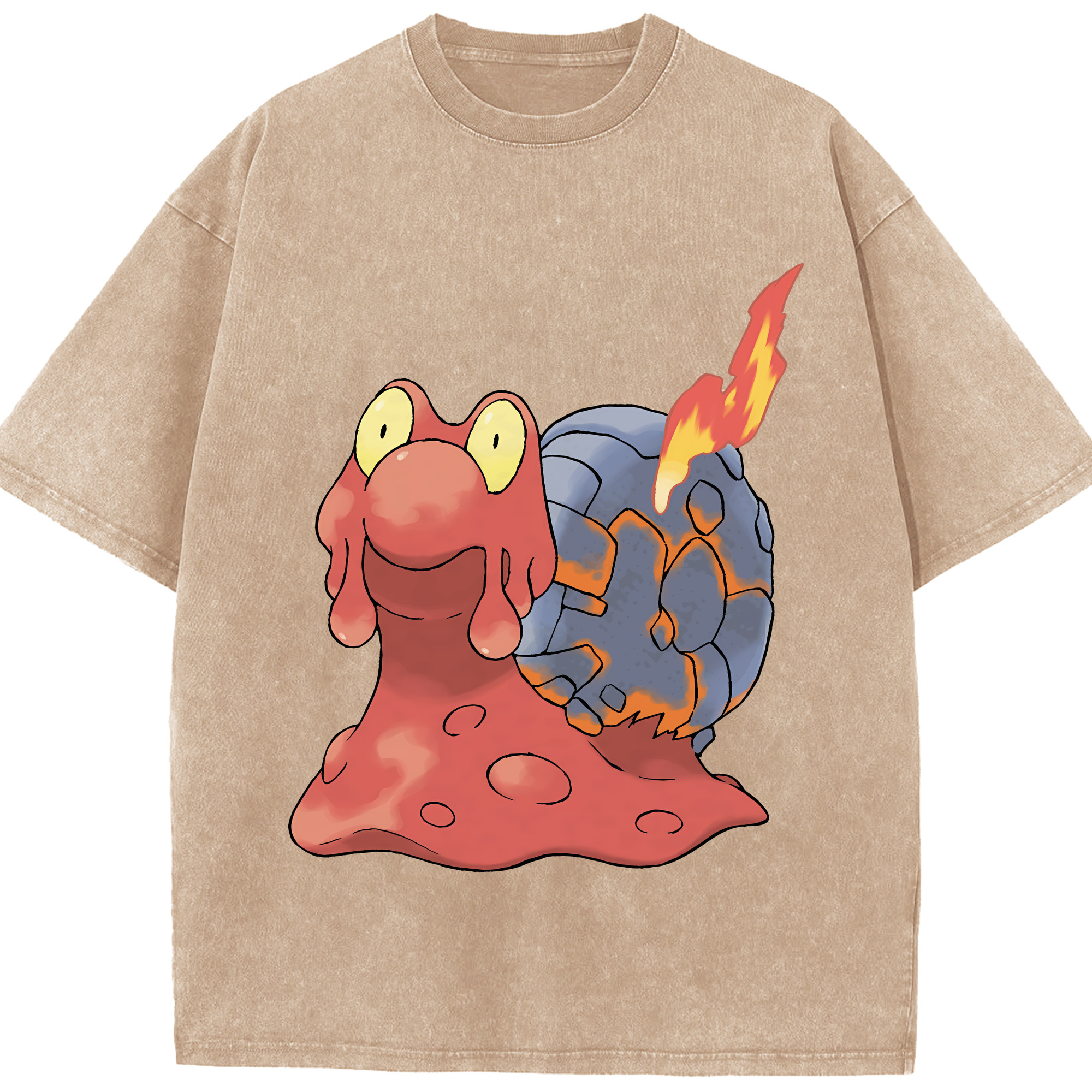 （画像用） ポケットモンスター Pokémon 綿100% ヴィンテージ風 半袖Tシャツ（フロントプリント）