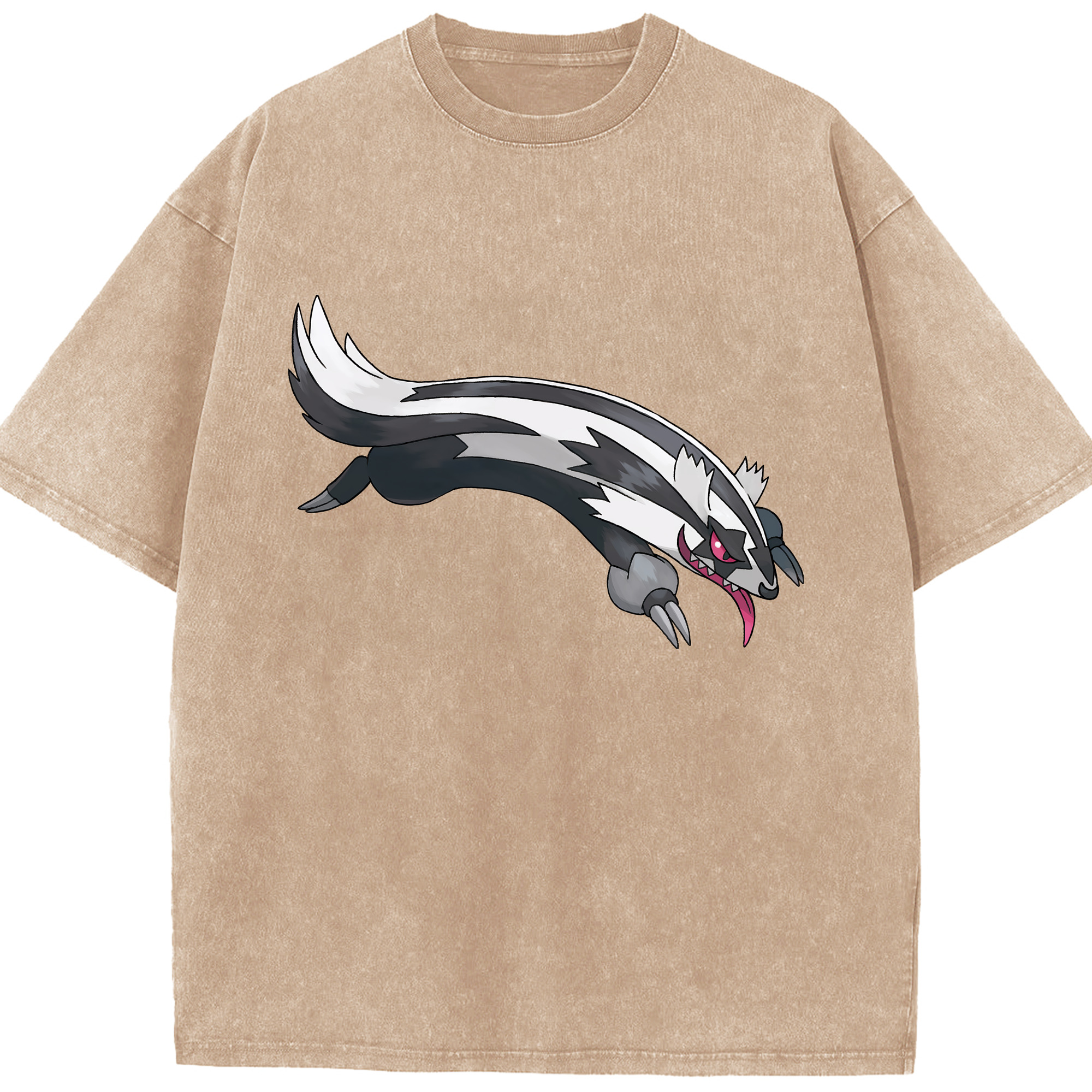 （画像用） ポケットモンスター Pokémon 綿100% ヴィンテージ風 半袖Tシャツ（フロントプリント）