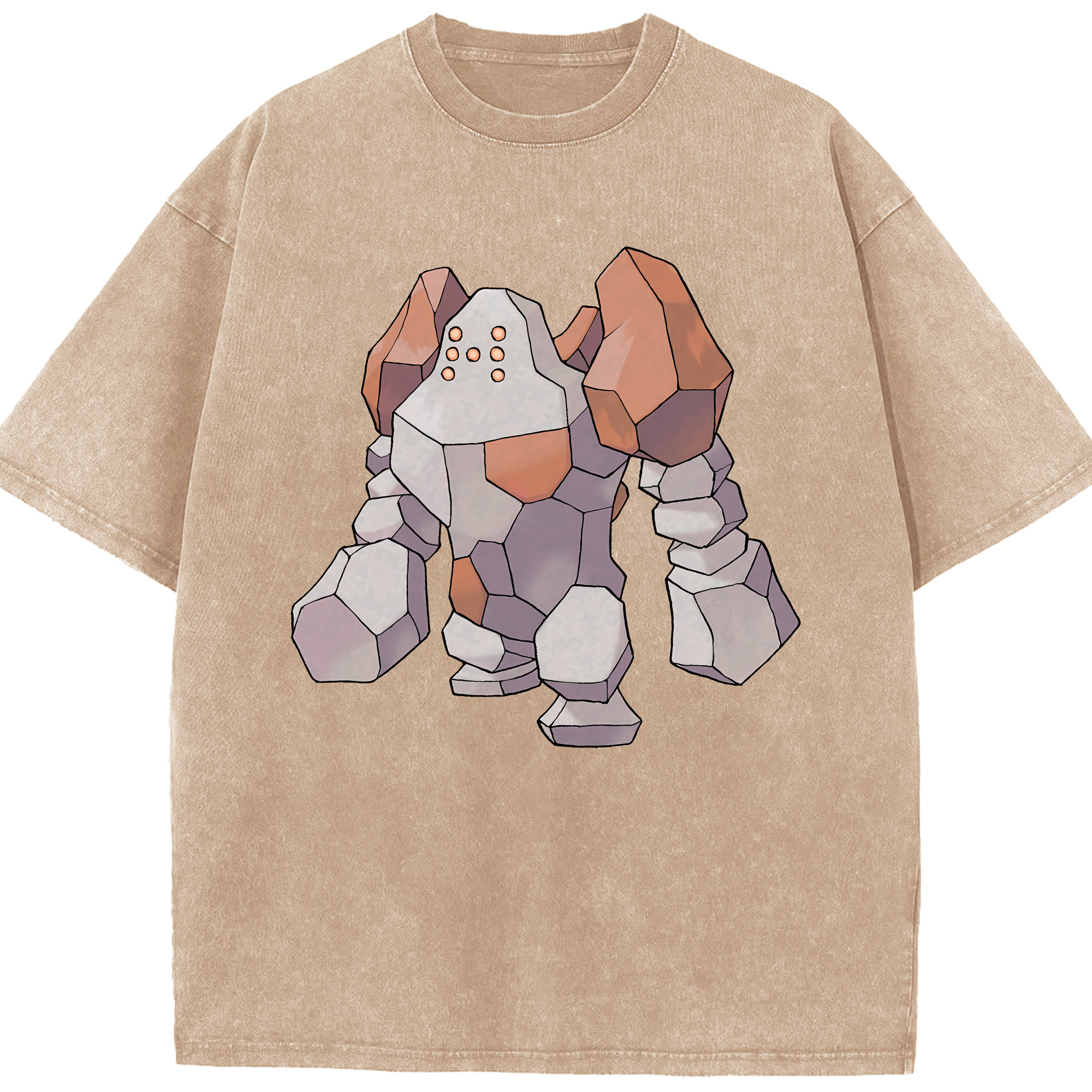 （画像用） ポケットモンスター Pokémon 綿100% ヴィンテージ風 半袖Tシャツ（フロントプリント）