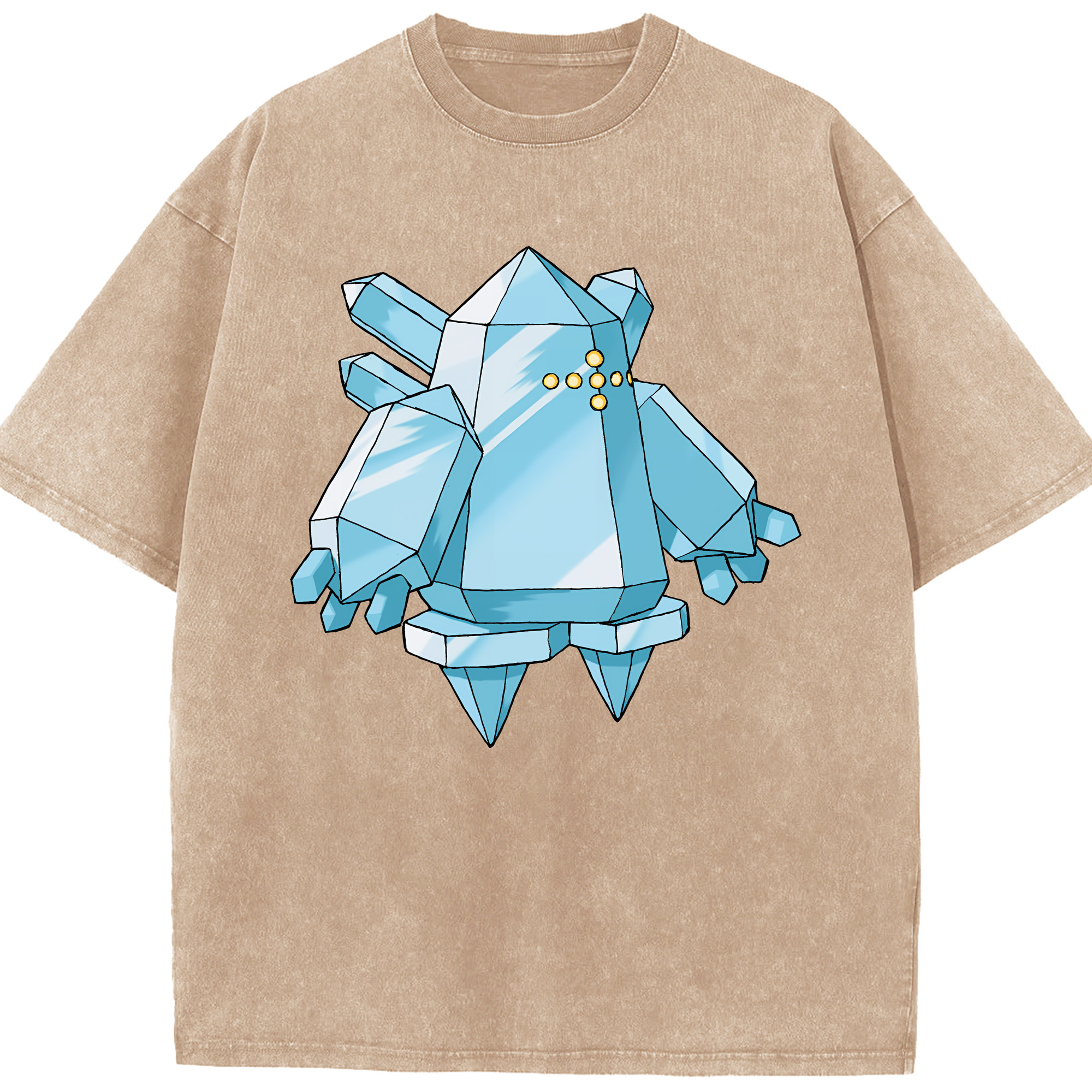 （画像用） ポケットモンスター Pokémon 綿100% ヴィンテージ風 半袖Tシャツ（フロントプリント）
