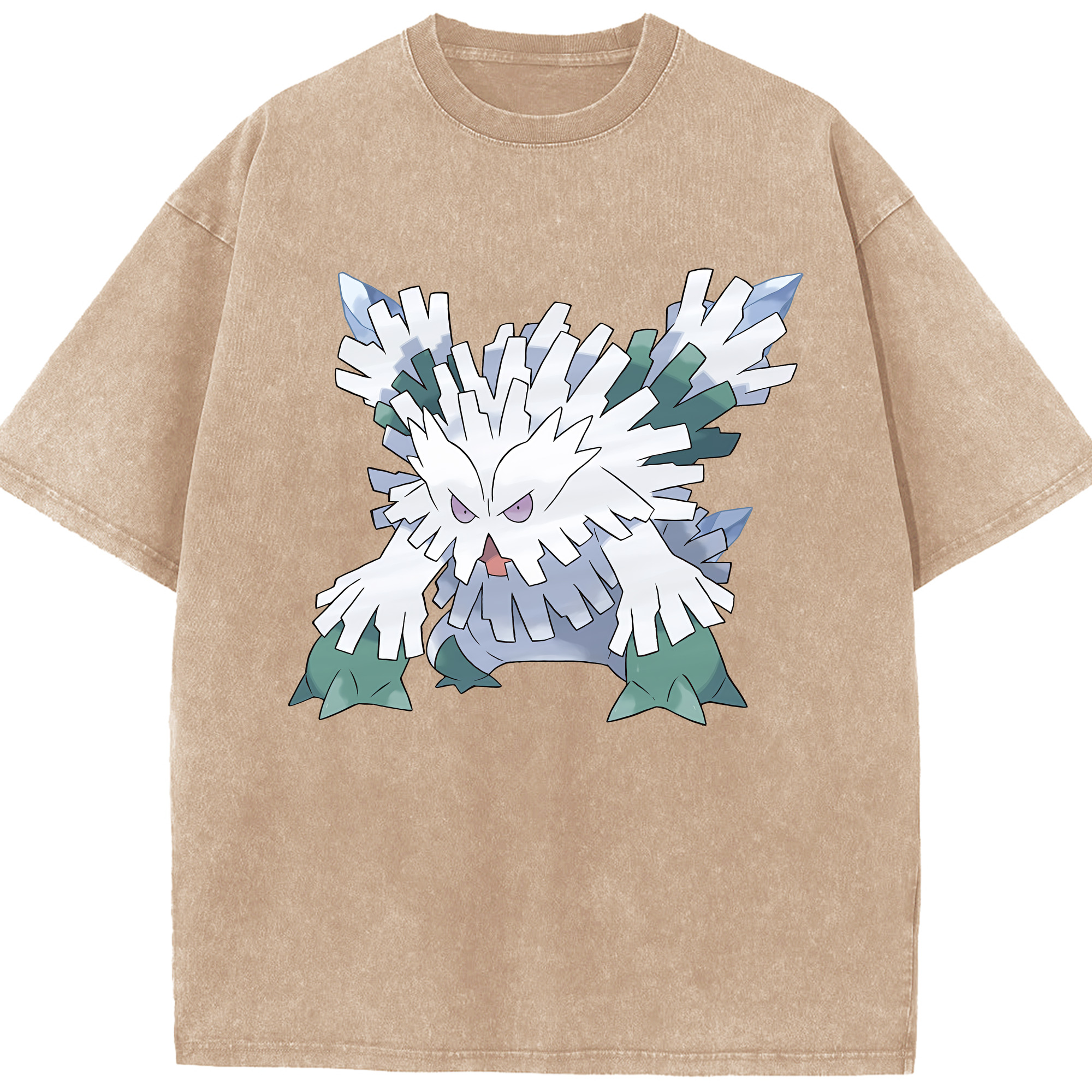 （画像用） ポケットモンスター Pokémon 綿100% ヴィンテージ風 半袖Tシャツ（フロントプリント）