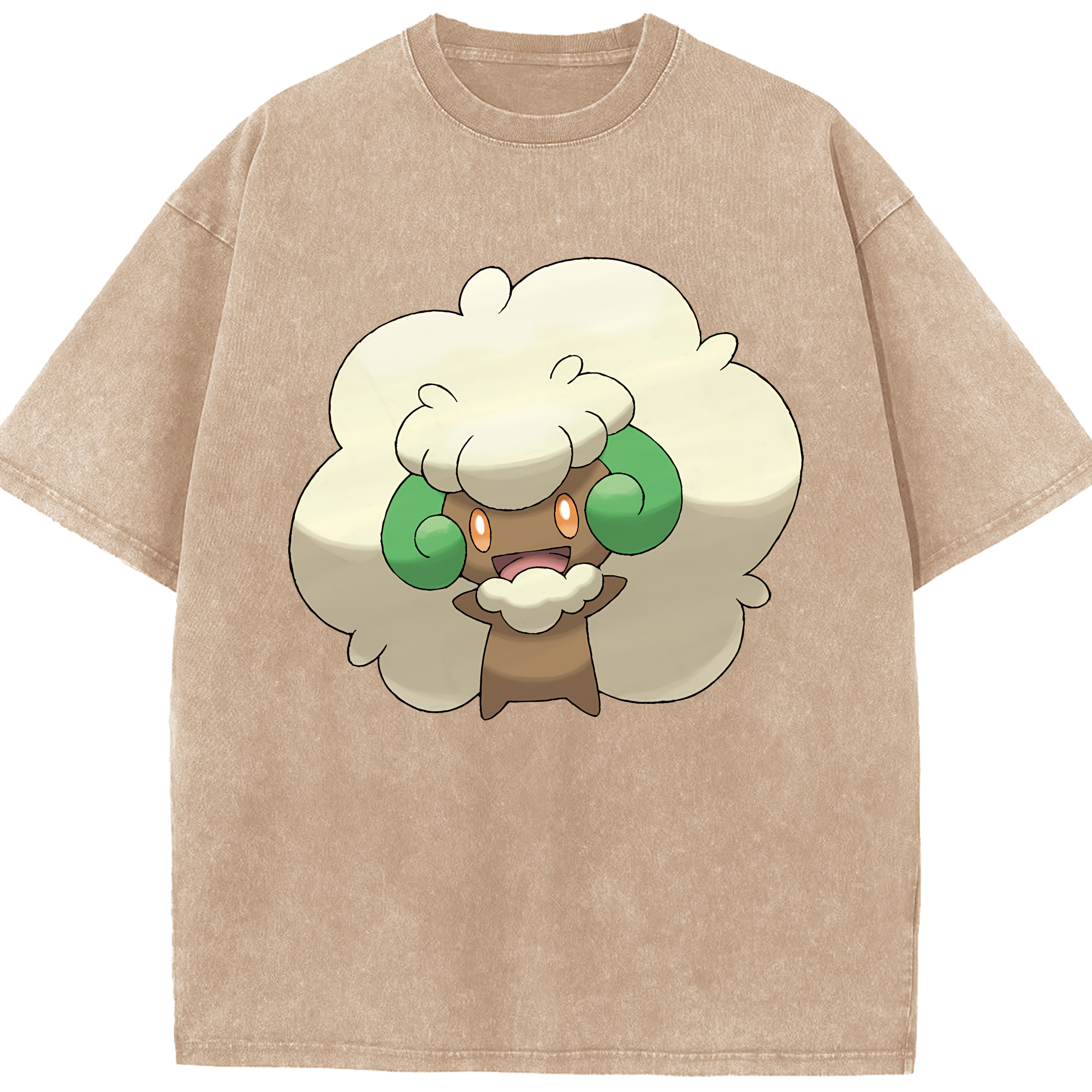 （画像用） ポケットモンスター Pokémon 綿100% ヴィンテージ風 半袖Tシャツ（フロントプリント）