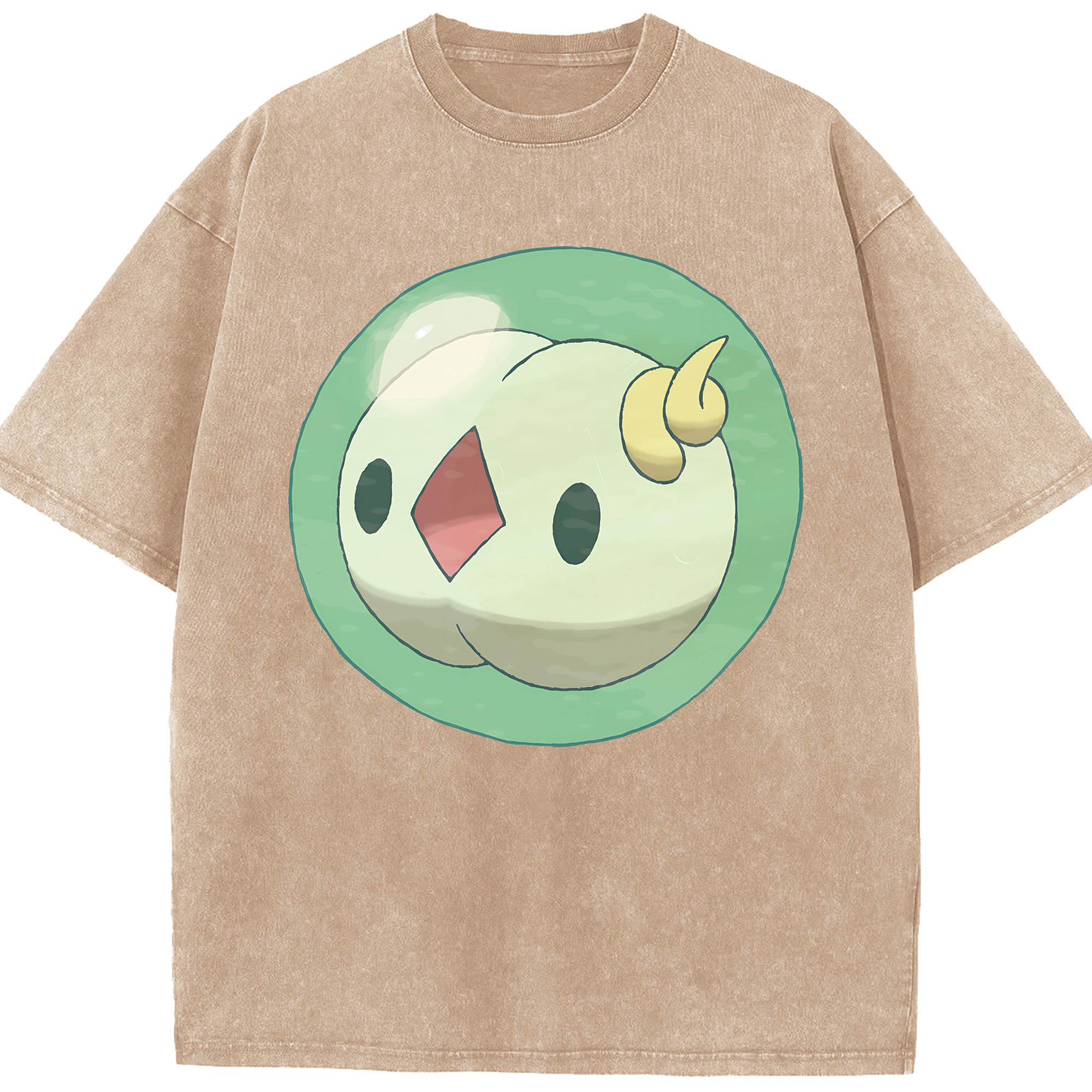 （画像用） ポケットモンスター Pokémon 綿100% ヴィンテージ風 半袖Tシャツ（フロントプリント）