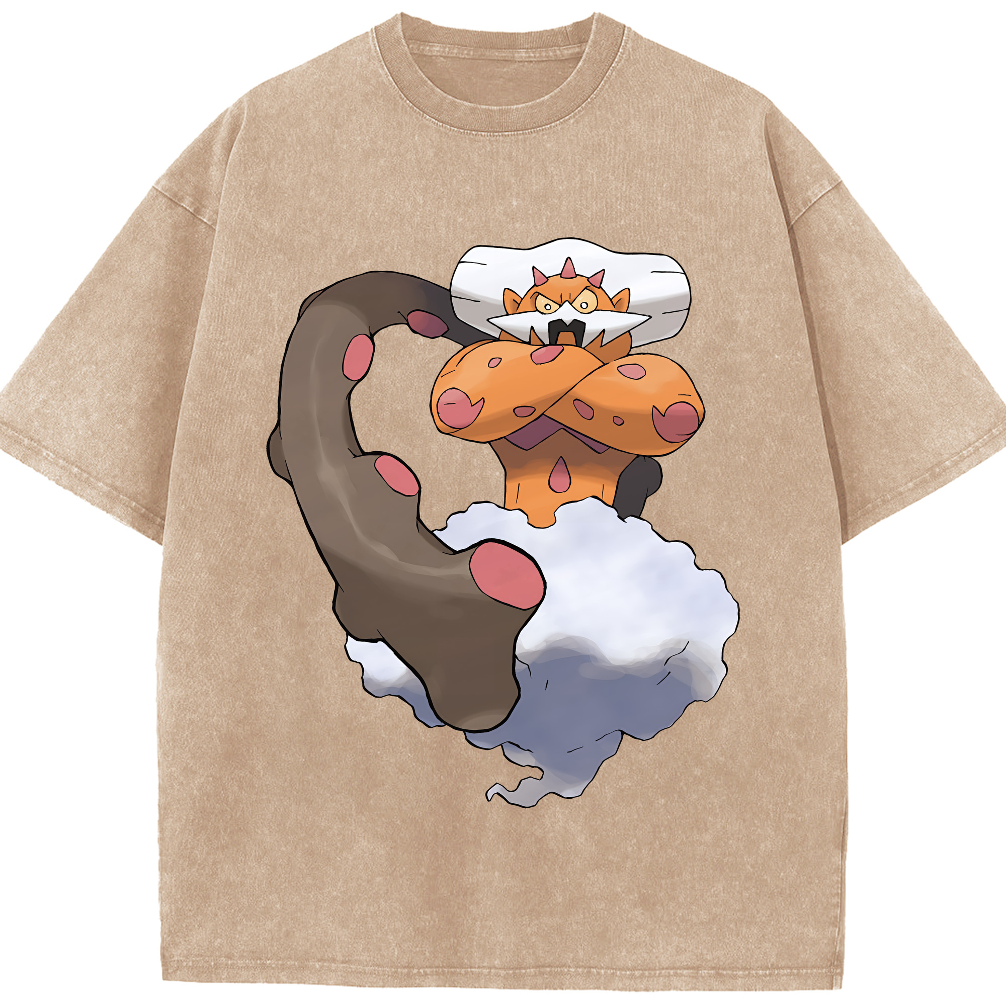 （画像用） ポケットモンスター Pokémon 綿100% ヴィンテージ風 半袖Tシャツ（フロントプリント）