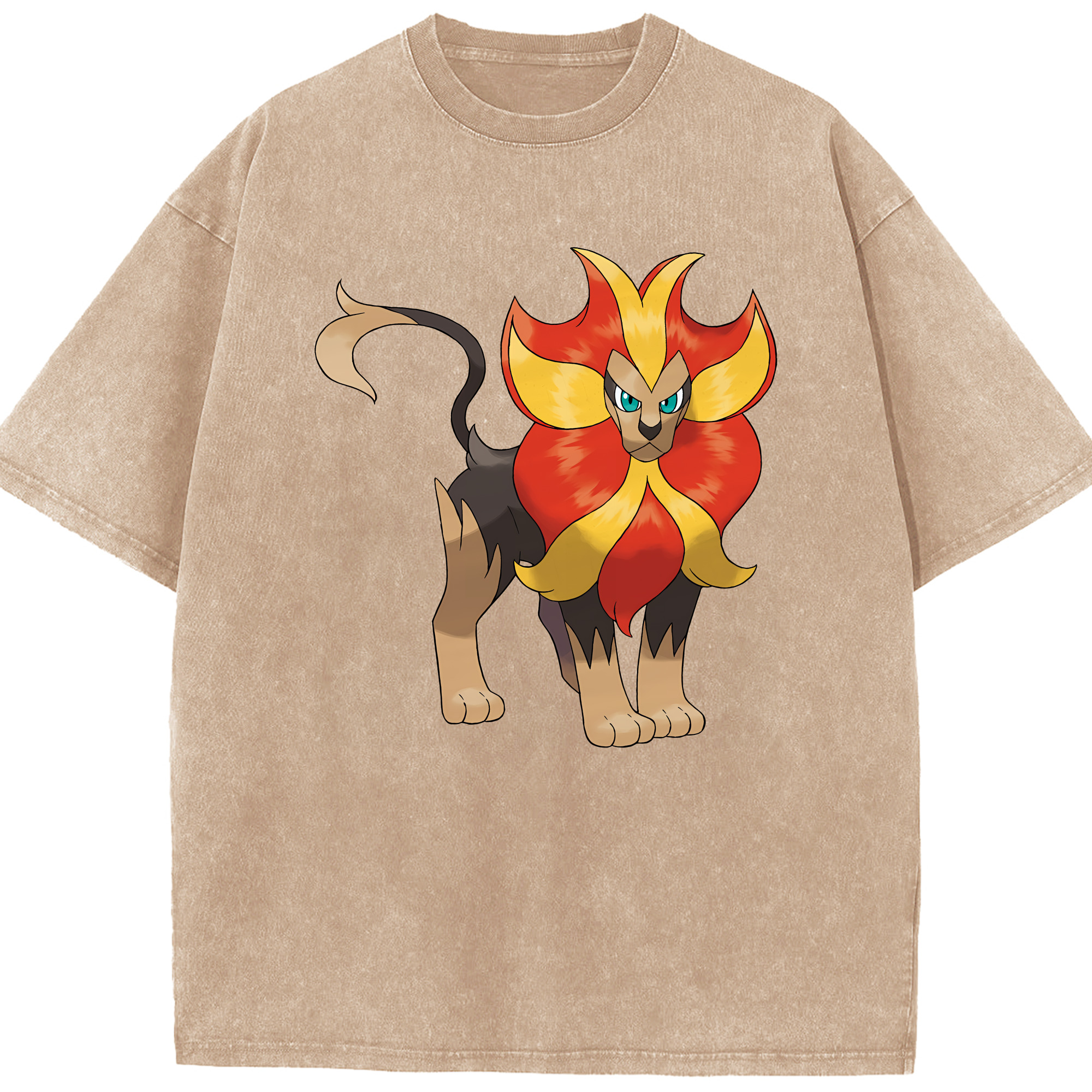 （画像用） ポケットモンスター Pokémon 綿100% ヴィンテージ風 半袖Tシャツ（フロントプリント）