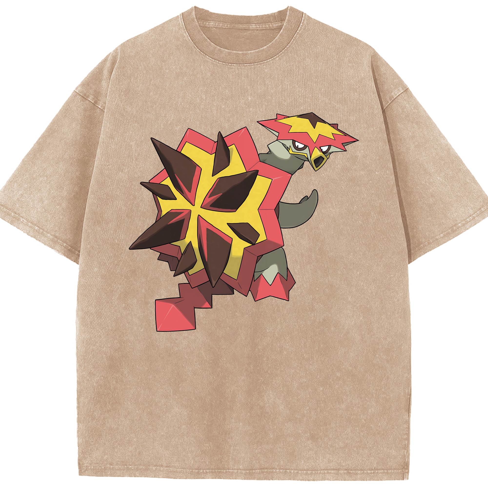 （画像用） ポケットモンスター Pokémon 綿100% ヴィンテージ風 半袖Tシャツ（フロントプリント）