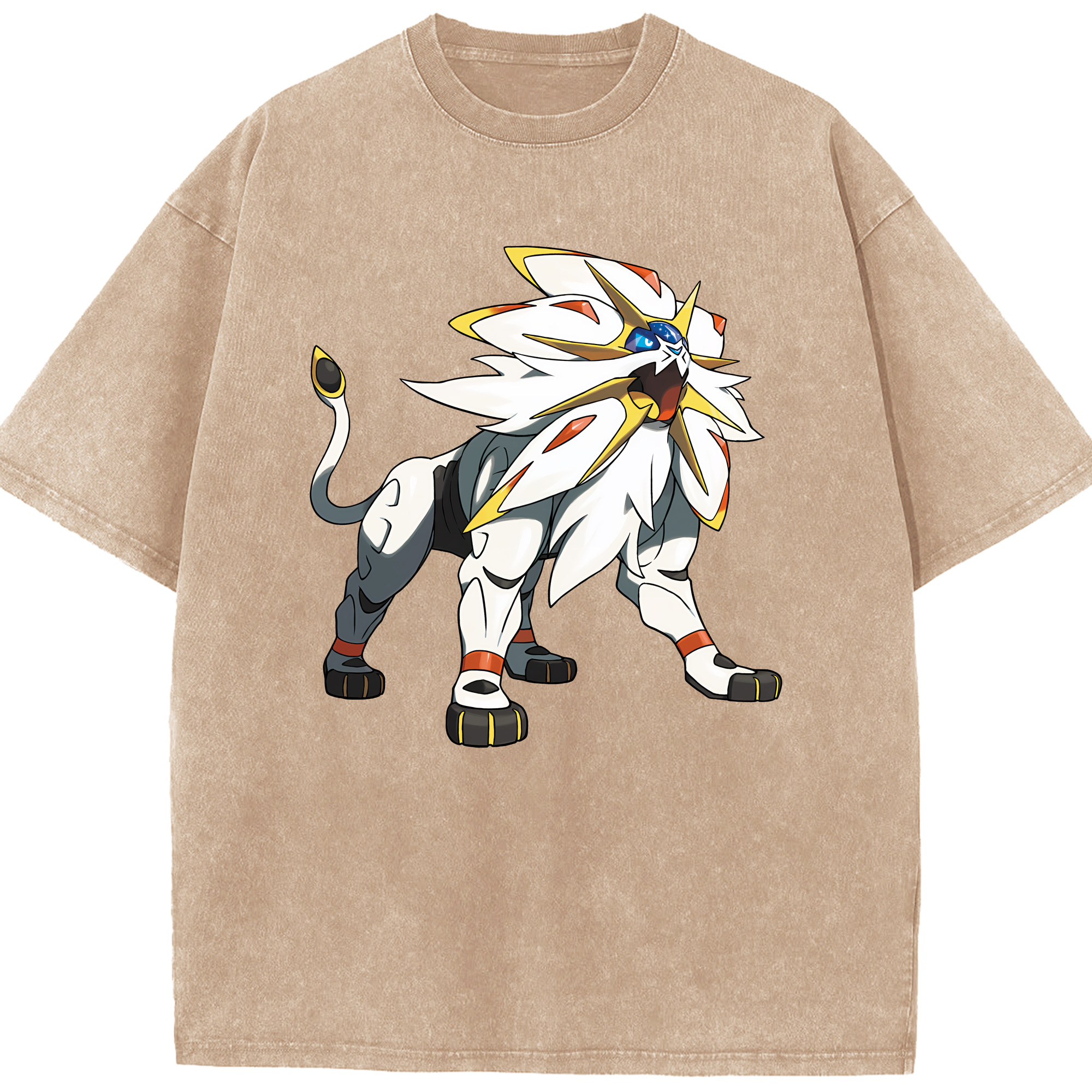 （画像用） ポケットモンスター Pokémon 綿100% ヴィンテージ風 半袖Tシャツ（フロントプリント）