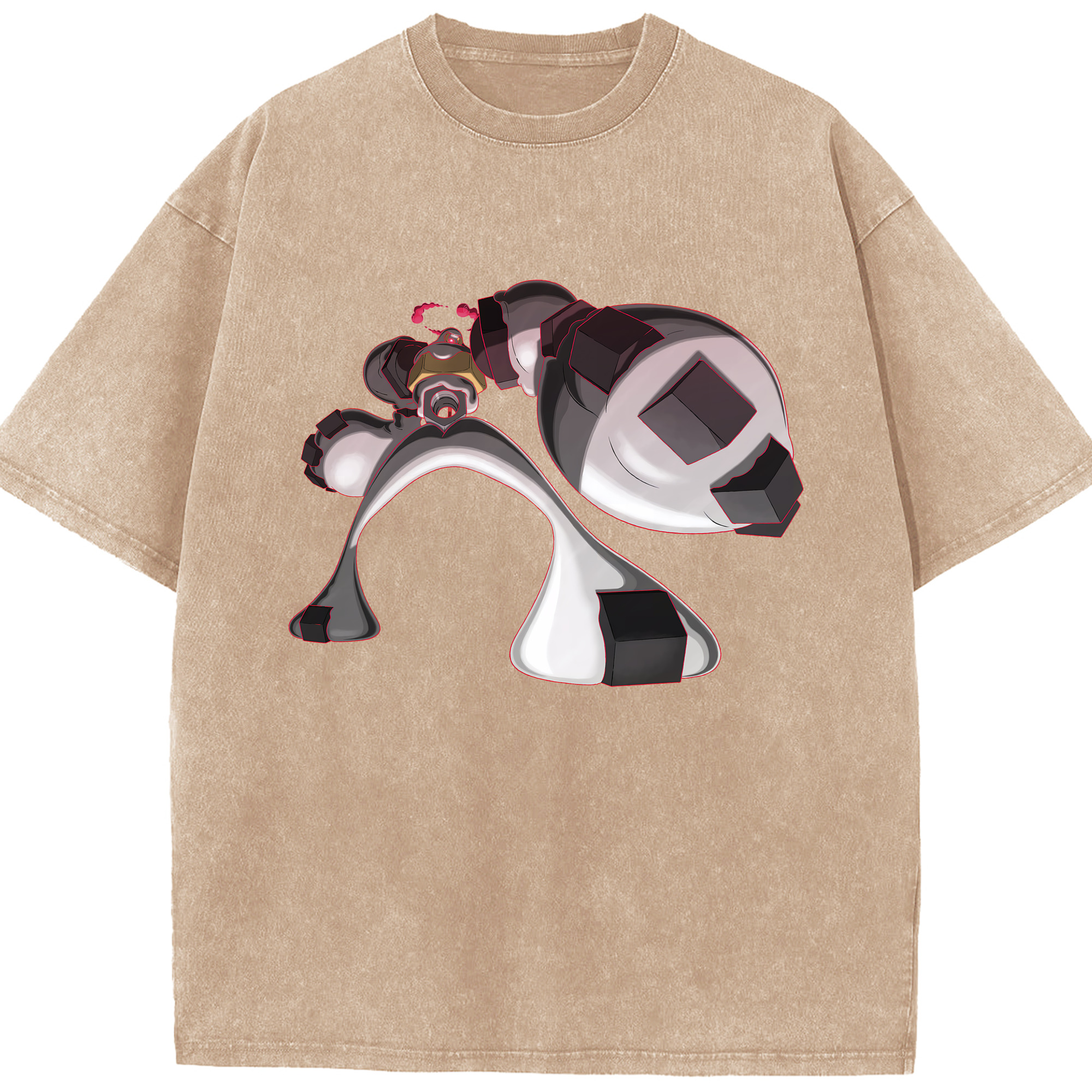 （画像用） ポケットモンスター Pokémon 綿100% ヴィンテージ風 半袖Tシャツ（フロントプリント）