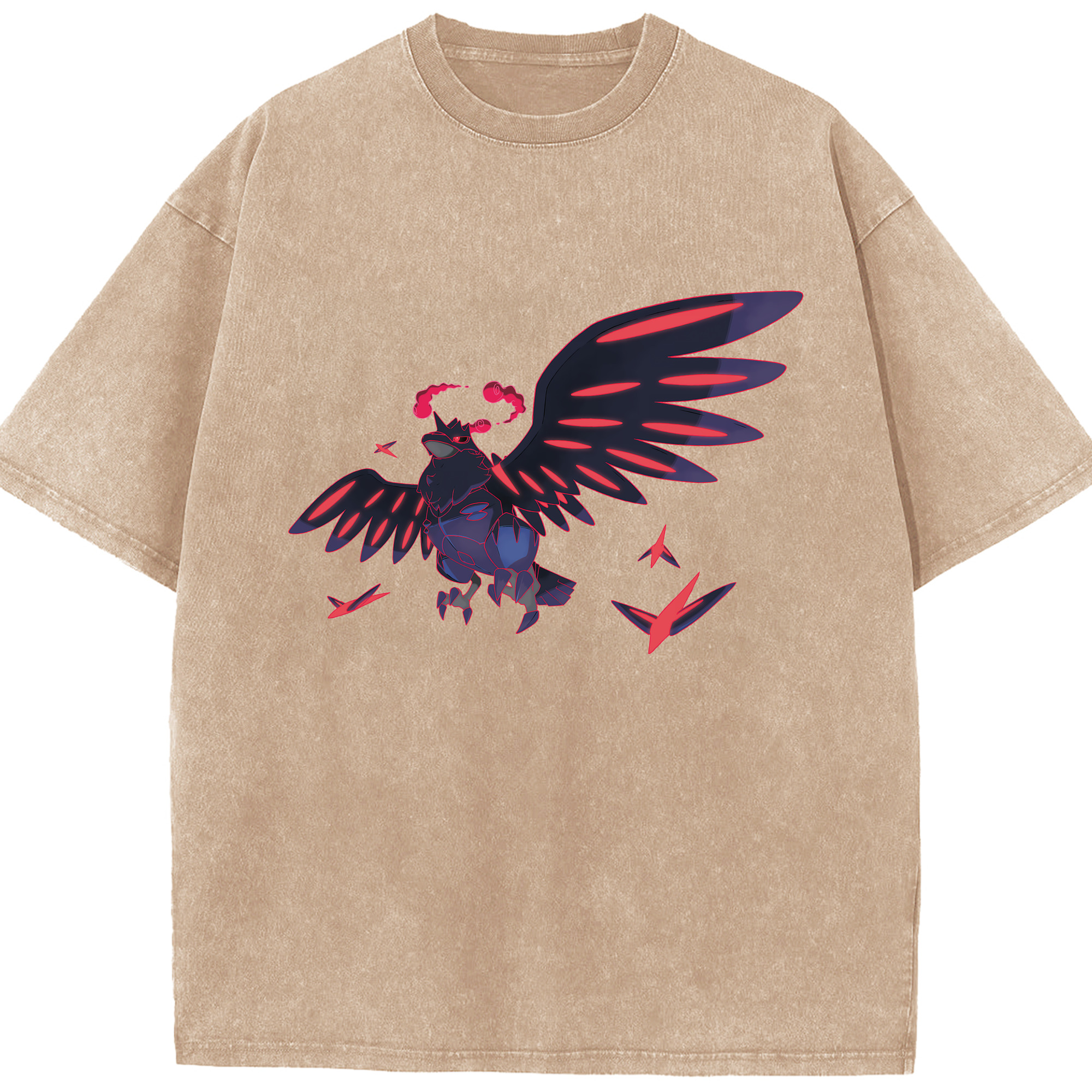 （画像用） ポケットモンスター Pokémon 綿100% ヴィンテージ風 半袖Tシャツ（フロントプリント）