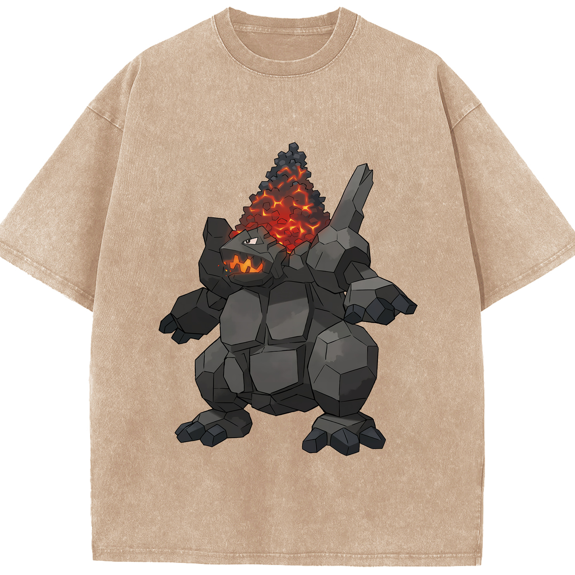 （画像用） ポケットモンスター Pokémon 綿100% ヴィンテージ風 半袖Tシャツ（フロントプリント）