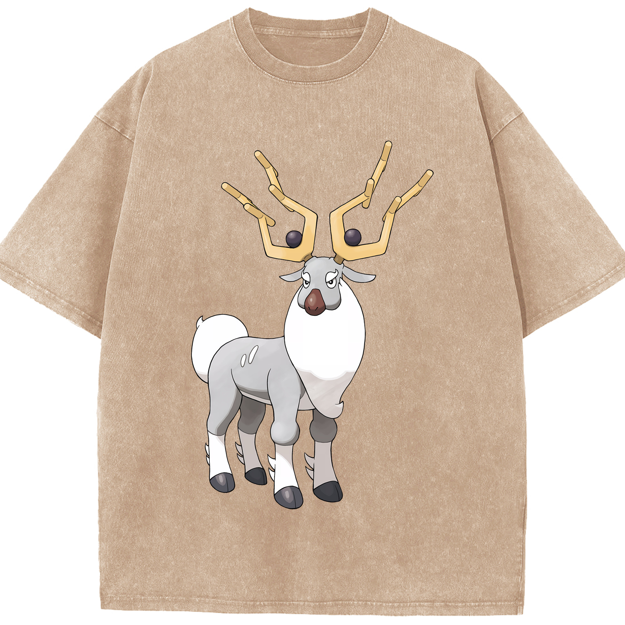 （画像用） ポケットモンスター Pokémon 綿100% ヴィンテージ風 半袖Tシャツ（フロントプリント）
