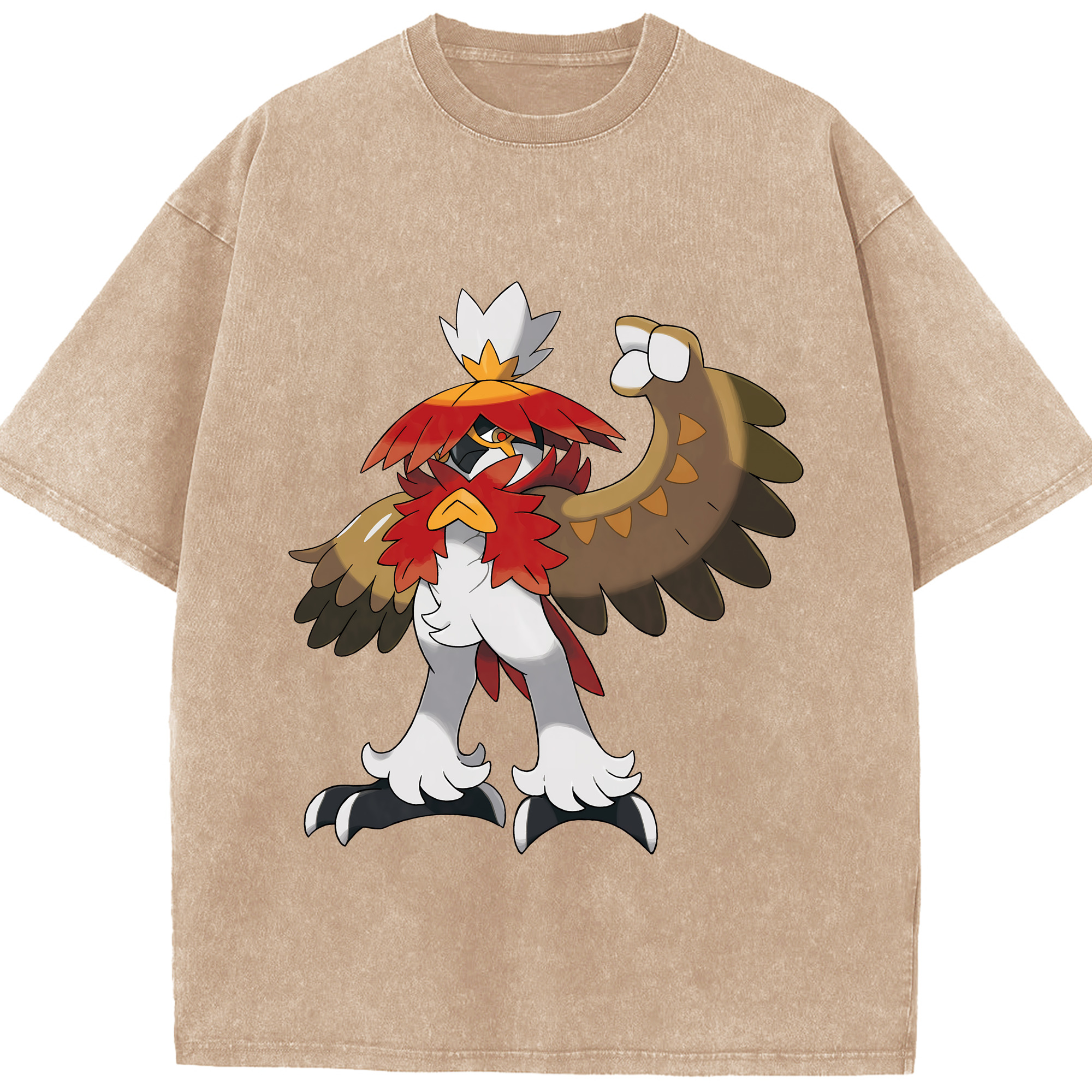 （画像用） ポケットモンスター Pokémon 綿100% ヴィンテージ風 半袖Tシャツ（フロントプリント）