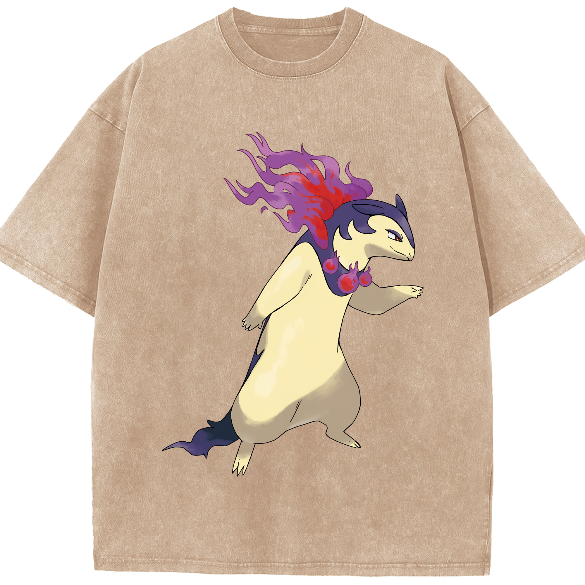 （画像用） ポケットモンスター Pokémon 綿100% ヴィンテージ風 半袖Tシャツ（フロントプリント）