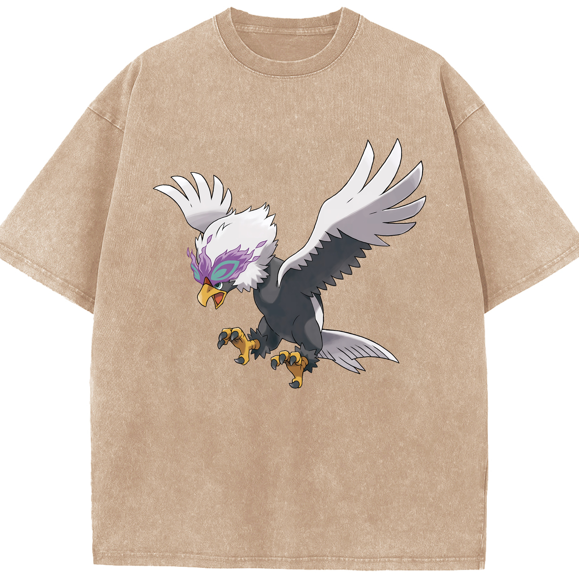 （画像用） ポケットモンスター Pokémon 綿100% ヴィンテージ風 半袖Tシャツ（フロントプリント）