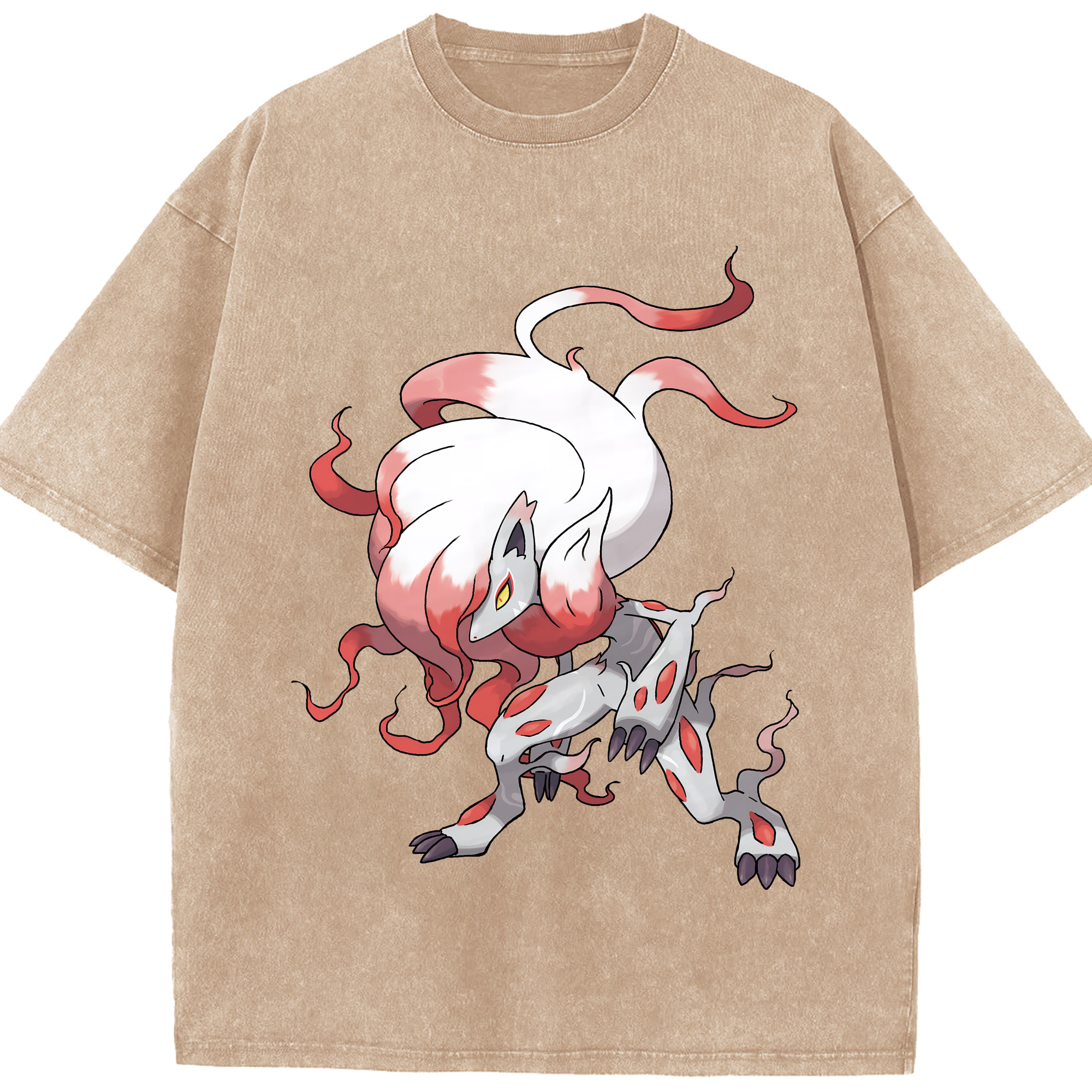 （画像用） ポケットモンスター Pokémon 綿100% ヴィンテージ風 半袖Tシャツ（フロントプリント）