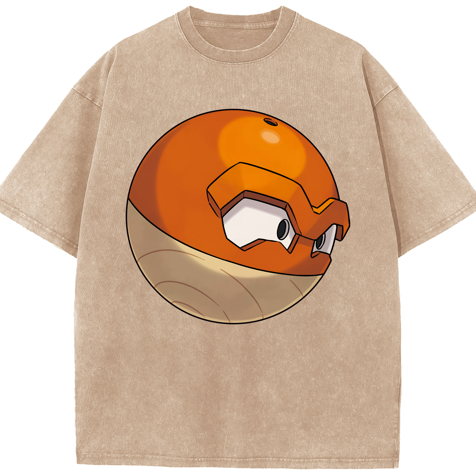 （画像用） ポケットモンスター Pokémon 綿100% ヴィンテージ風 半袖Tシャツ（フロントプリント）
