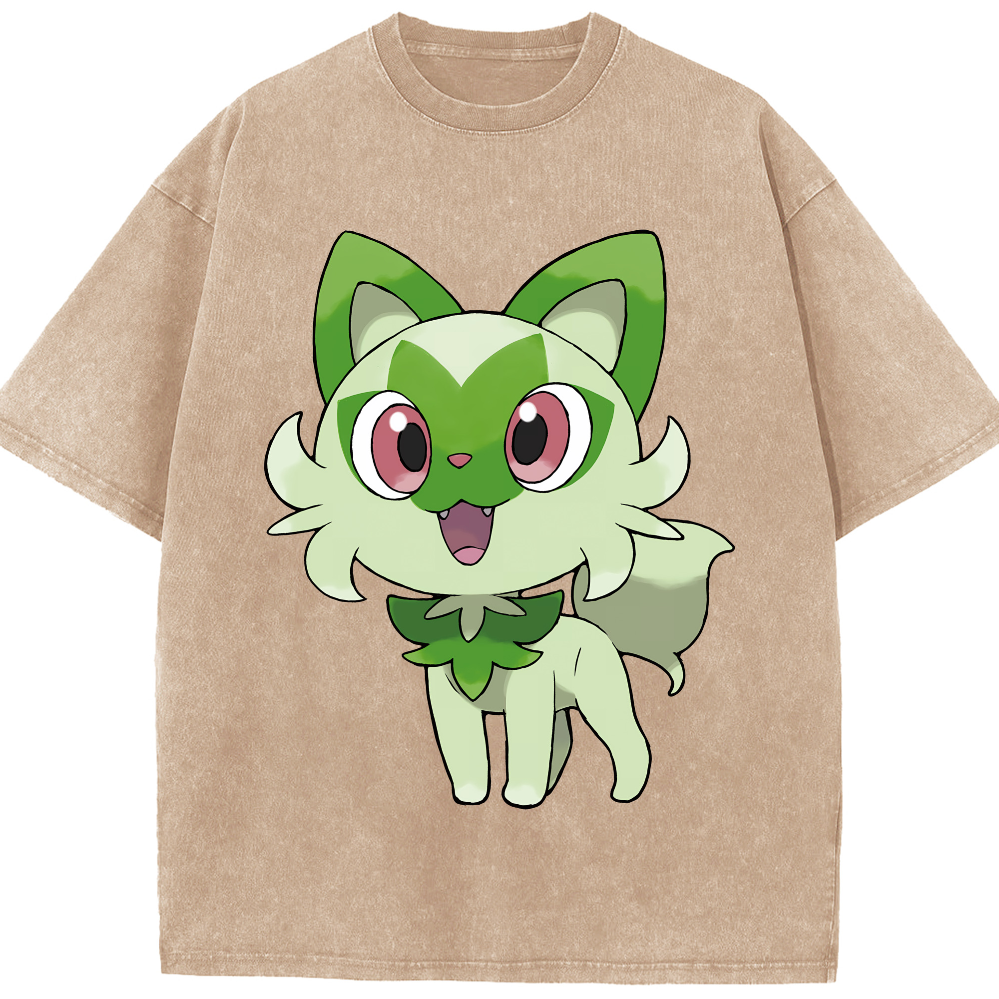 （画像用） ポケットモンスター Pokémon 綿100% ヴィンテージ風 半袖Tシャツ（フロントプリント）