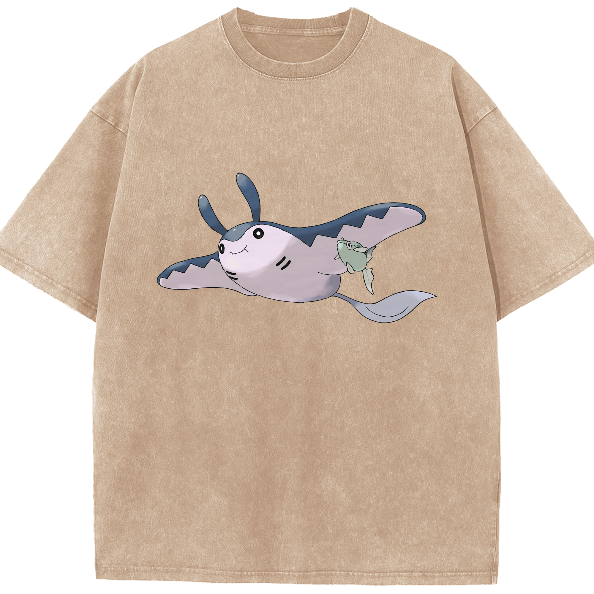 （画像用） ポケットモンスター Pokémon 綿100% ヴィンテージ風 半袖Tシャツ（フロントプリント）