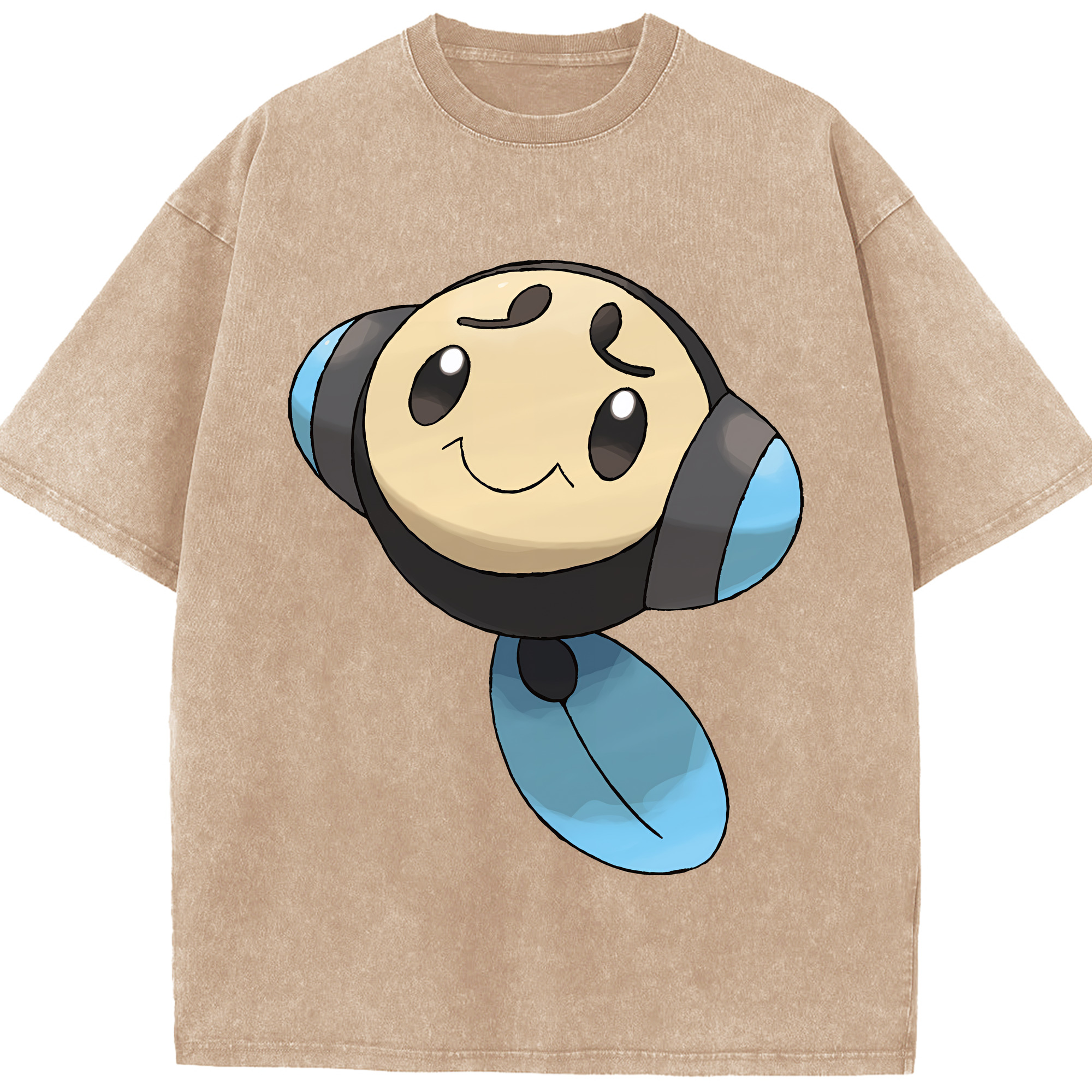 （画像用） ポケットモンスター Pokémon 綿100% ヴィンテージ風 半袖Tシャツ（フロントプリント）