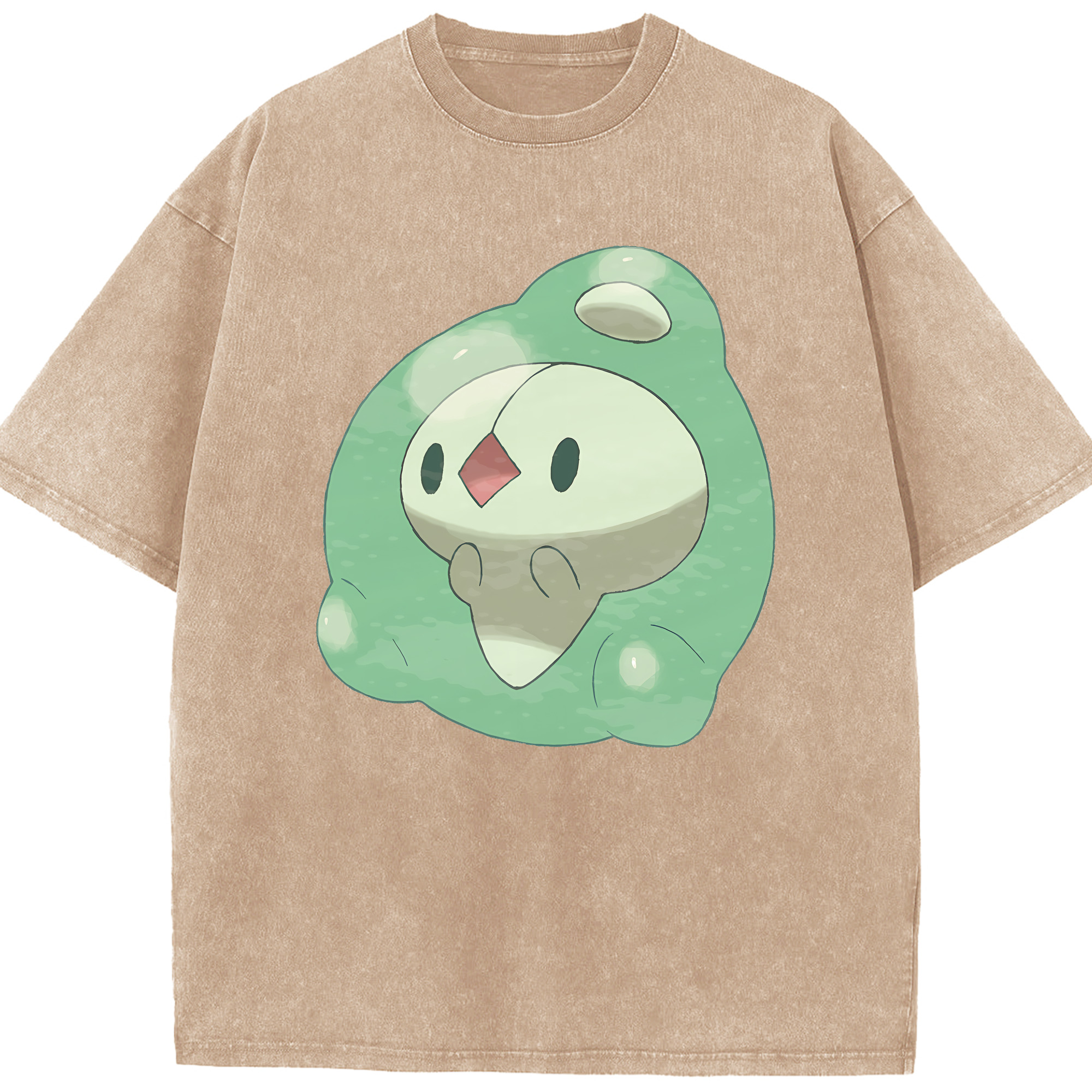 （画像用） ポケットモンスター Pokémon 綿100% ヴィンテージ風 半袖Tシャツ（フロントプリント）