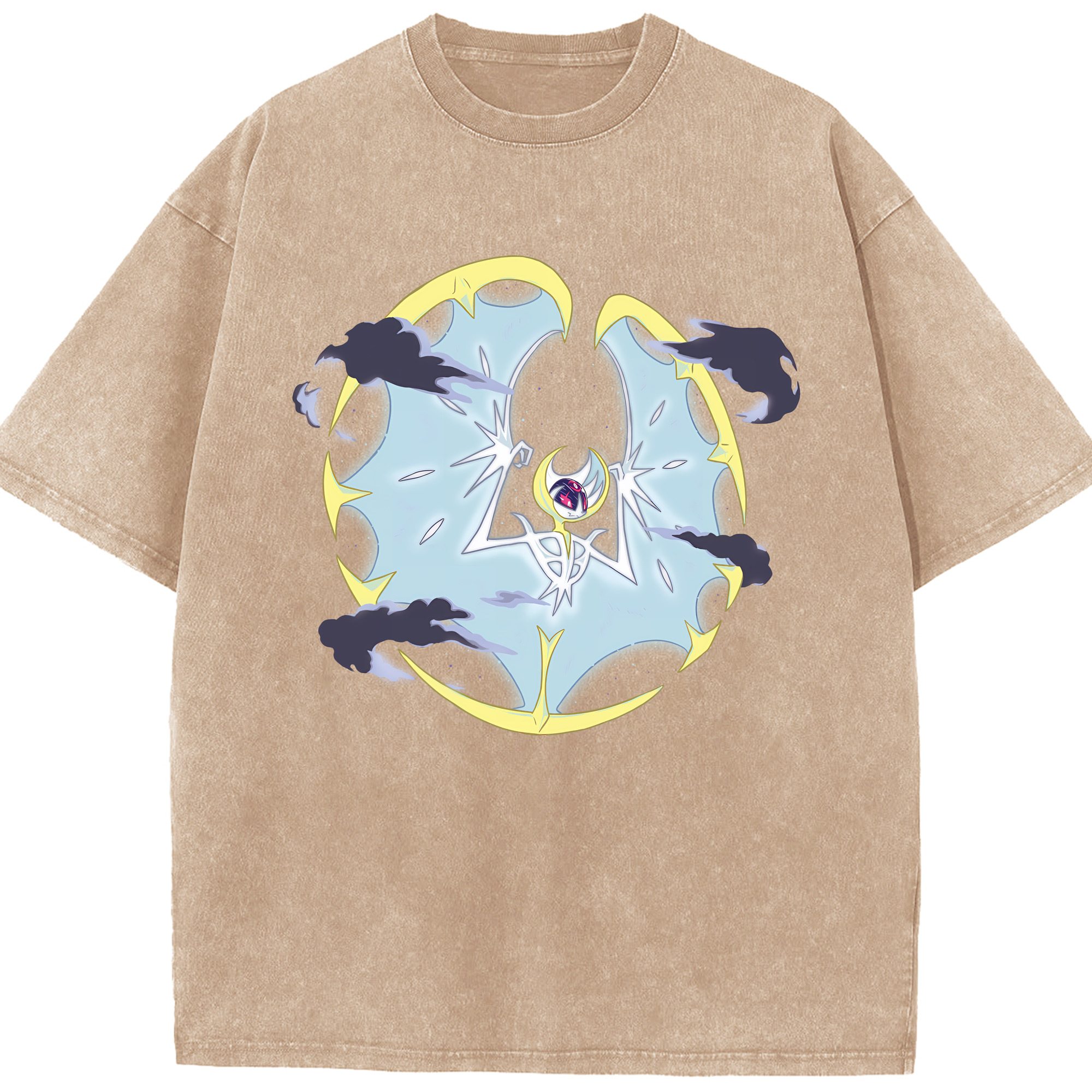 （画像用） ポケットモンスター Pokémon 綿100% ヴィンテージ風 半袖Tシャツ（フロントプリント）