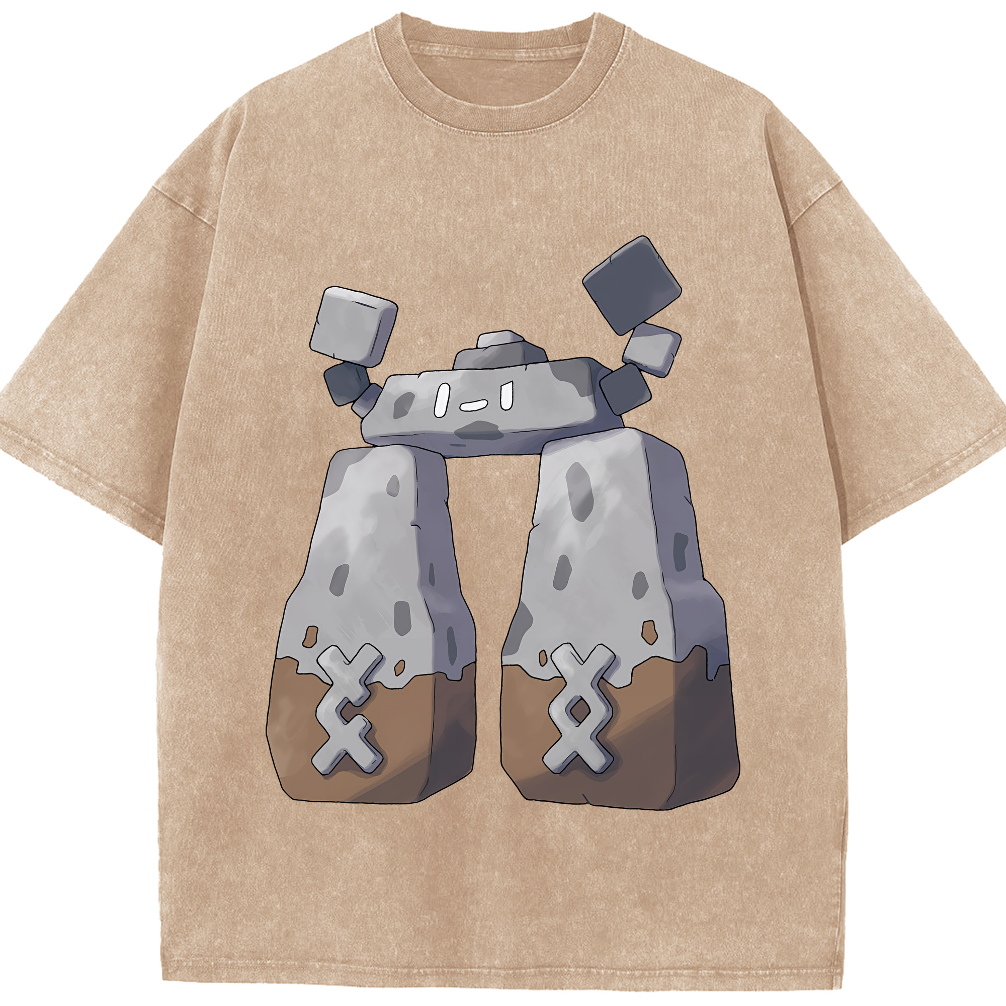 （画像用） ポケットモンスター Pokémon 綿100% ヴィンテージ風 半袖Tシャツ（フロントプリント）