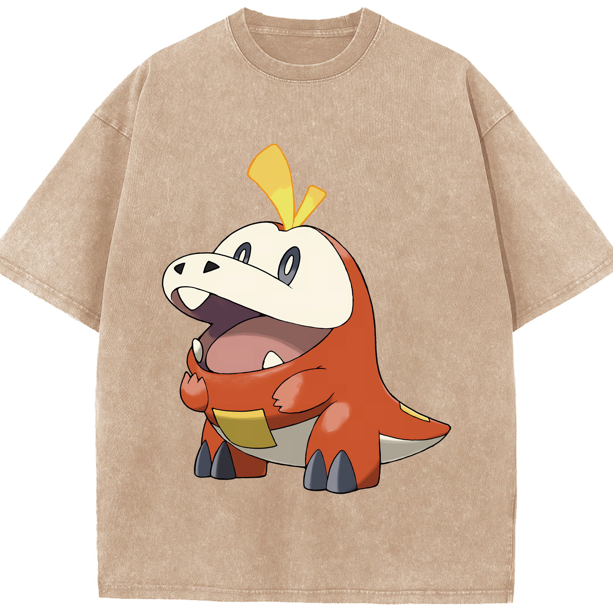 （画像用） ポケットモンスター Pokémon 綿100% ヴィンテージ風 半袖Tシャツ（フロントプリント）