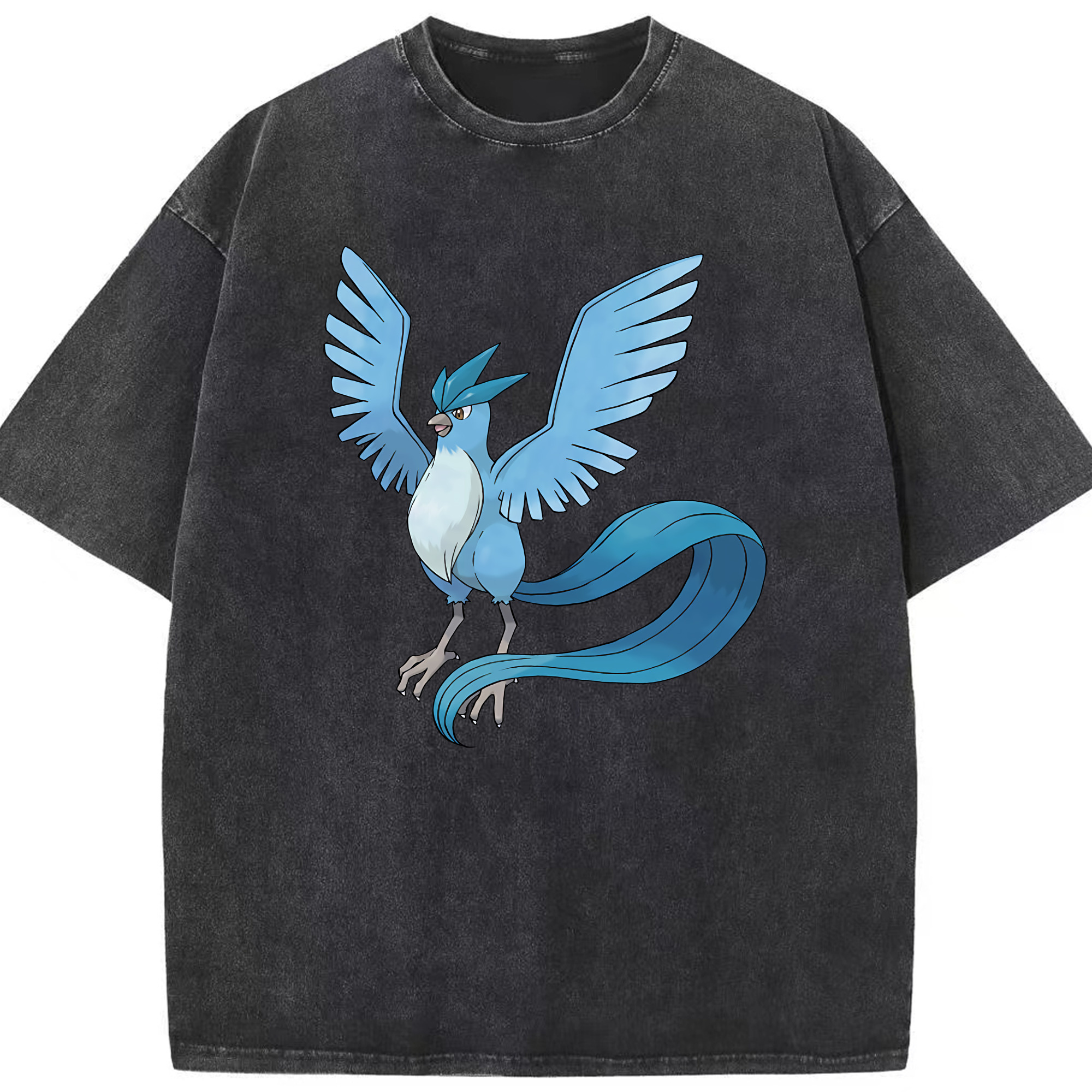 （画像用） ポケットモンスター Pokémon 綿100% ヴィンテージ風 半袖Tシャツ（フロントプリント）