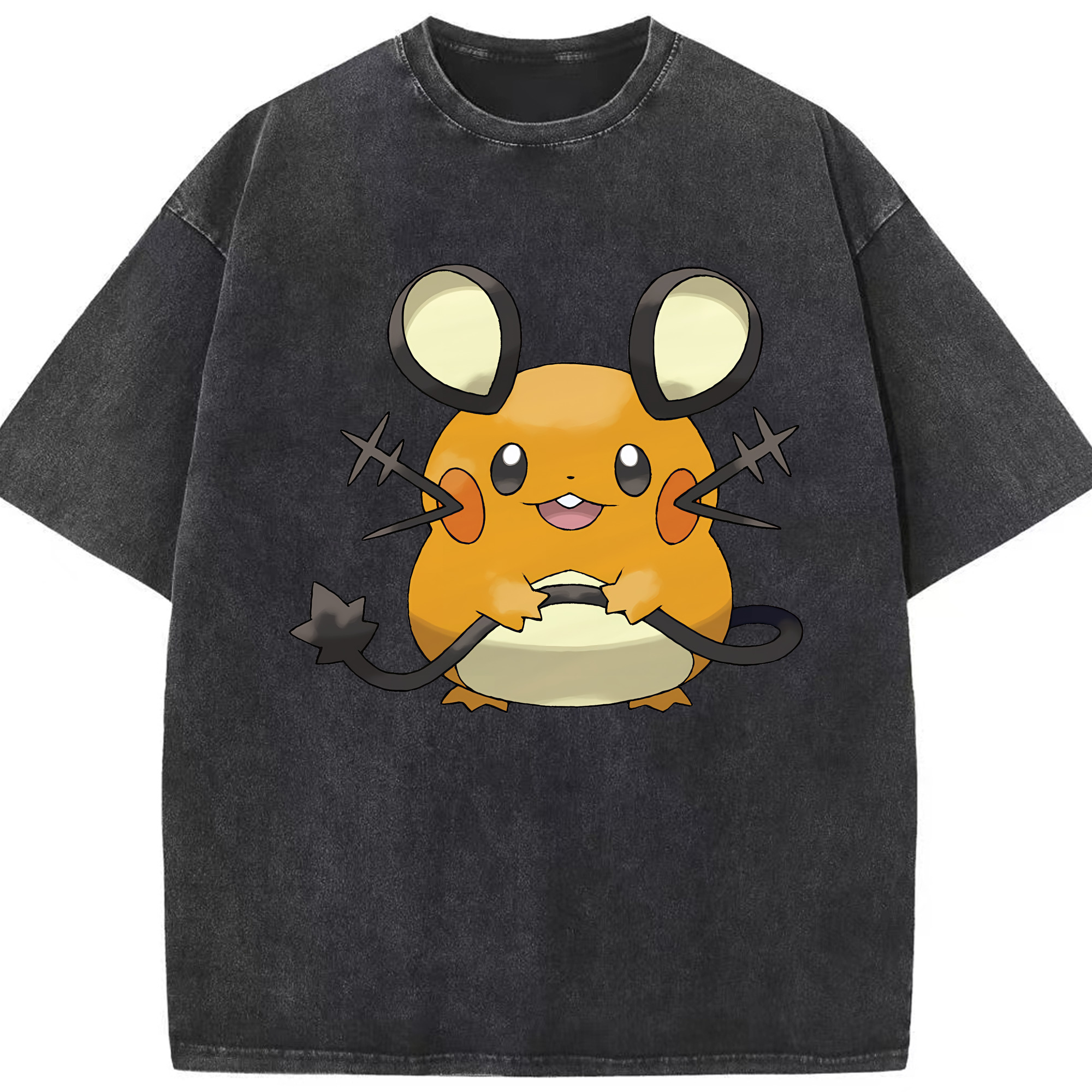 （画像用） ポケットモンスター Pokémon 綿100% ヴィンテージ風 半袖Tシャツ（フロントプリント）