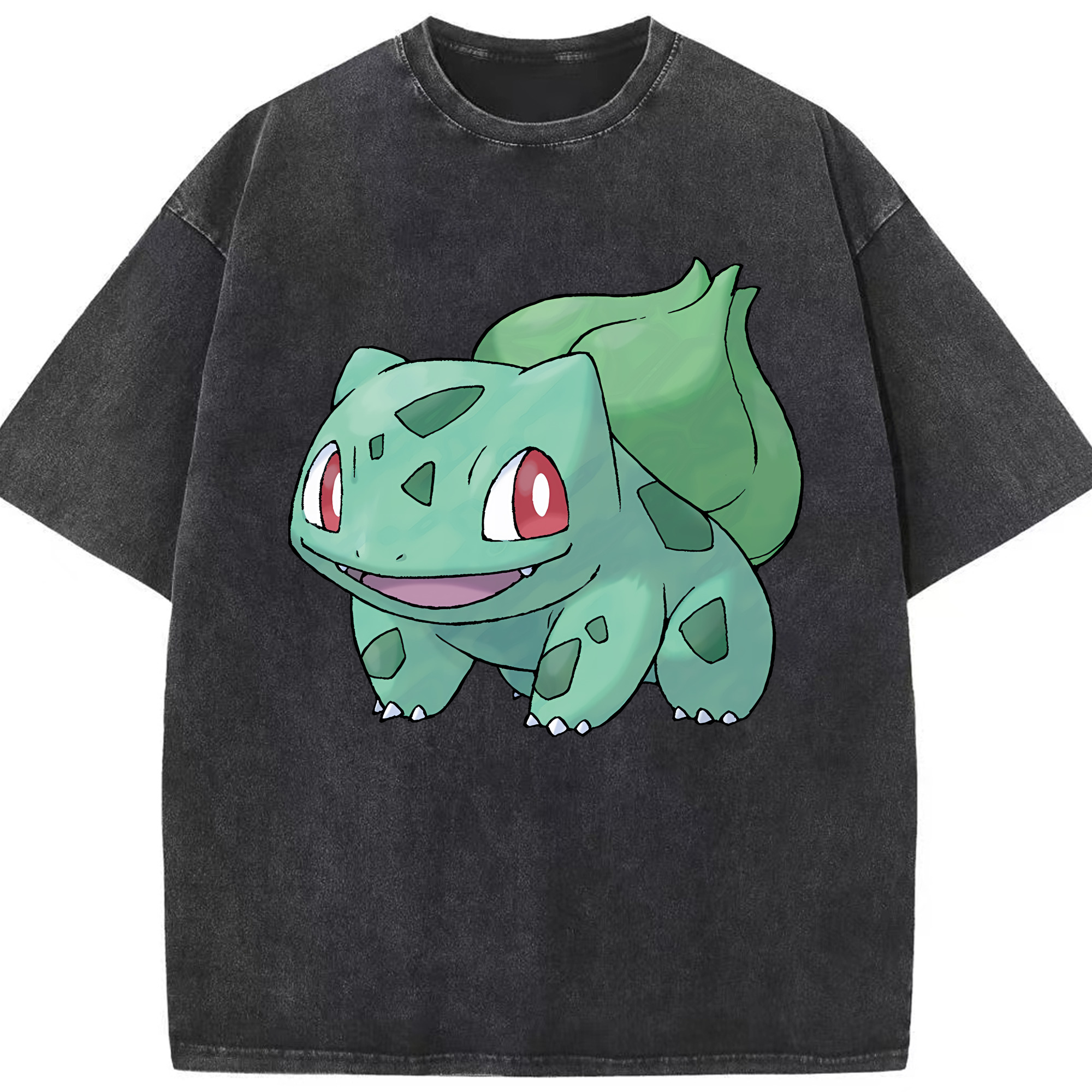 （画像用） ポケットモンスター Pokémon 綿100% ヴィンテージ風 半袖Tシャツ（フロントプリント）
