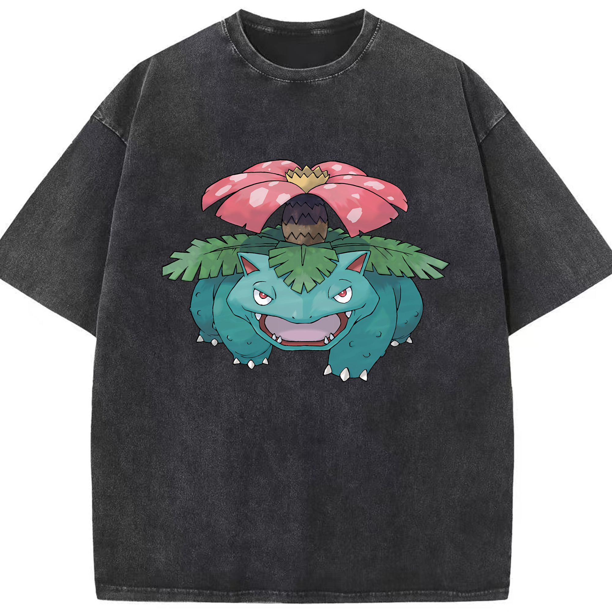 （画像用） ポケットモンスター Pokémon 綿100% ヴィンテージ風 半袖Tシャツ（フロントプリント）