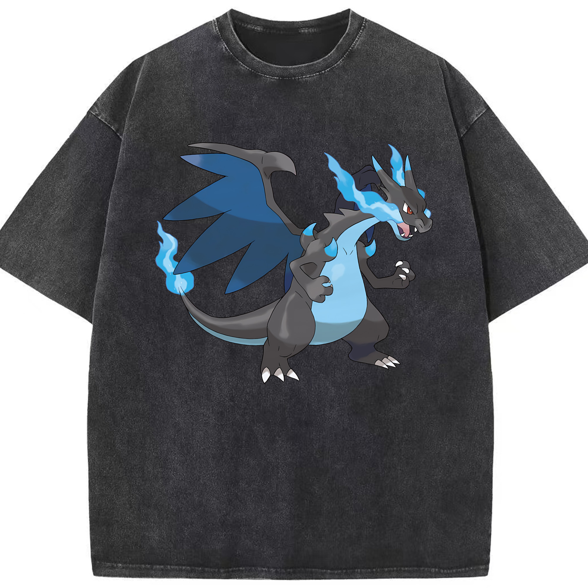 （画像用） ポケットモンスター Pokémon 綿100% ヴィンテージ風 半袖Tシャツ（フロントプリント）