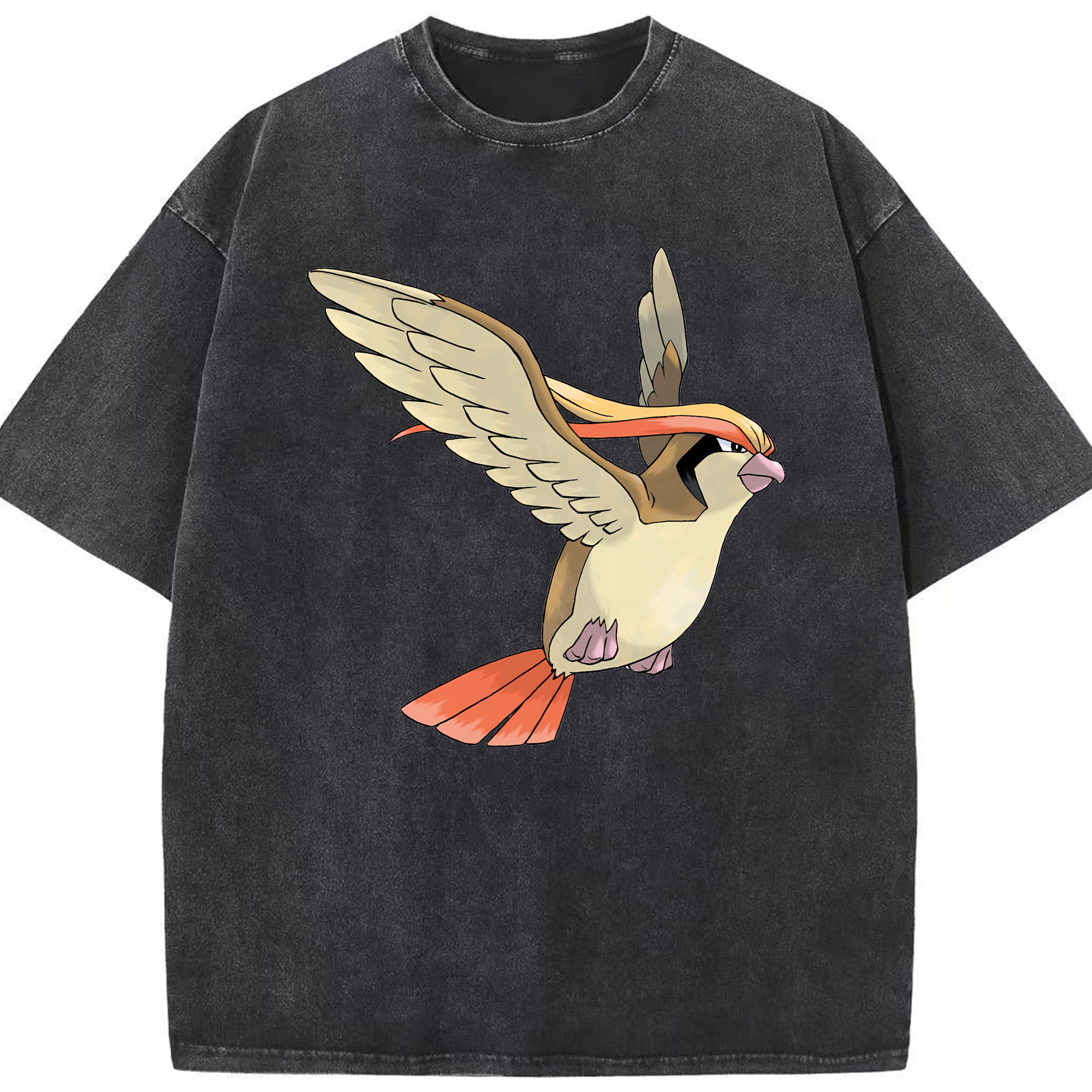 （画像用） ポケットモンスター Pokémon 綿100% ヴィンテージ風 半袖Tシャツ（フロントプリント）