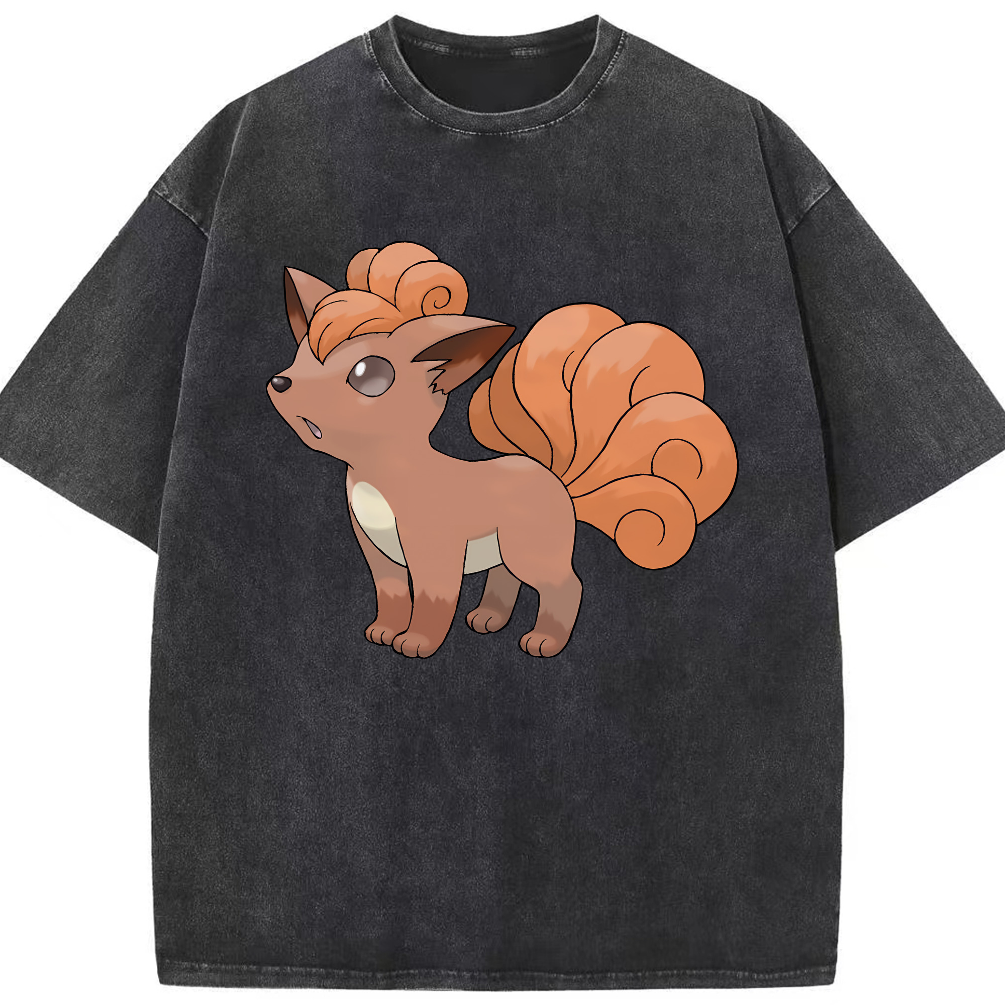 （画像用） ポケットモンスター Pokémon 綿100% ヴィンテージ風 半袖Tシャツ（フロントプリント）