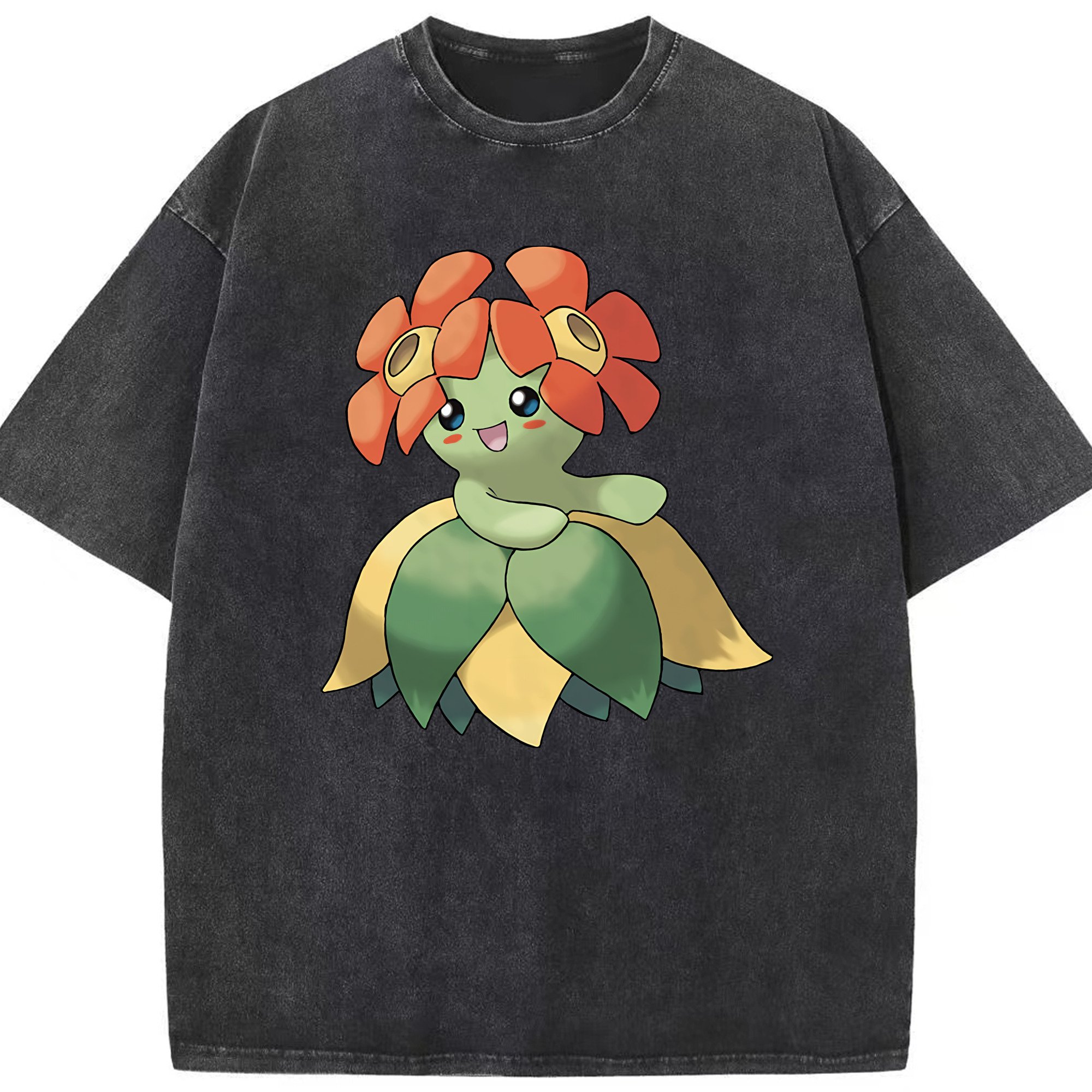 （画像用） ポケットモンスター Pokémon 綿100% ヴィンテージ風 半袖Tシャツ（フロントプリント）