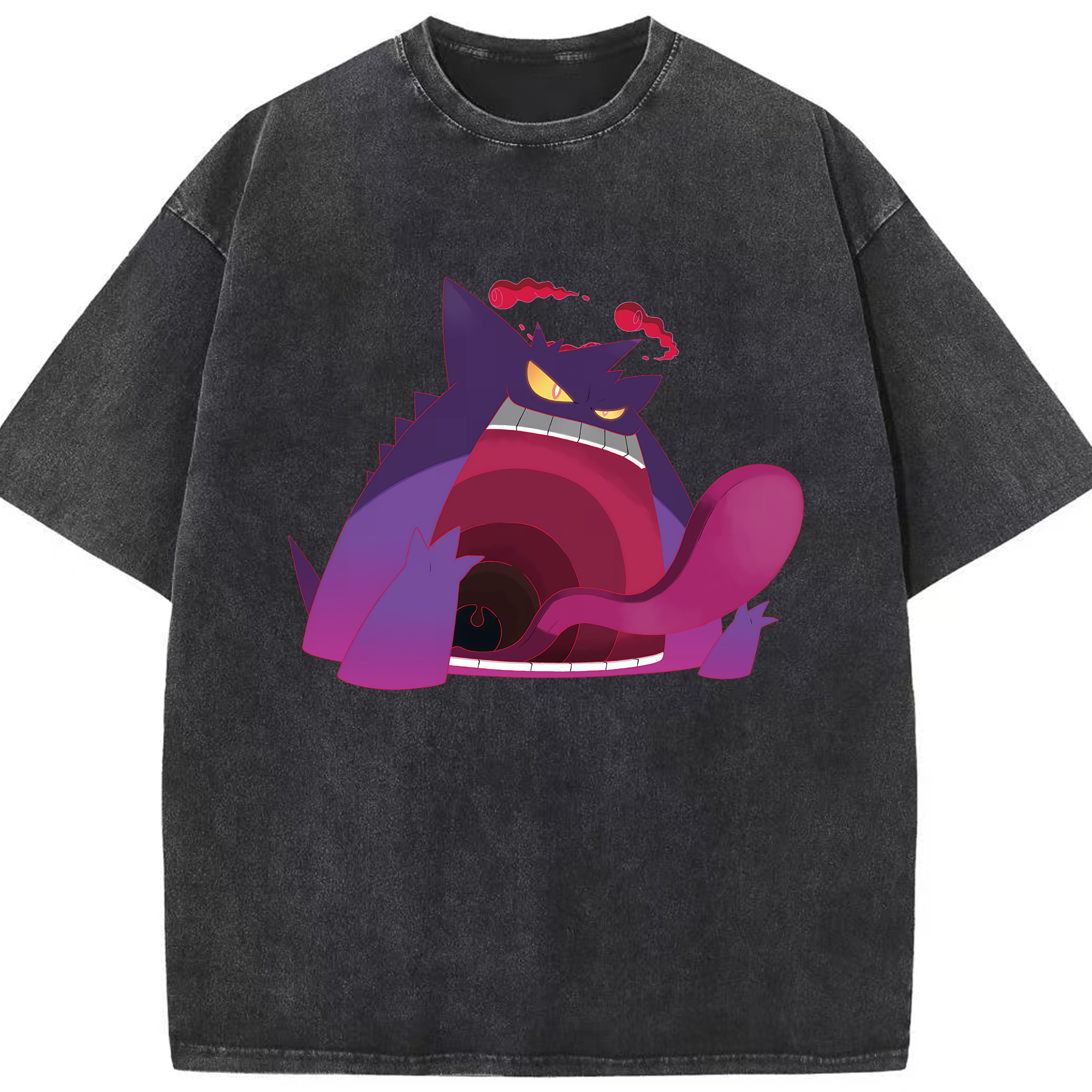 （画像用） ポケットモンスター Pokémon 綿100% ヴィンテージ風 半袖Tシャツ（フロントプリント）