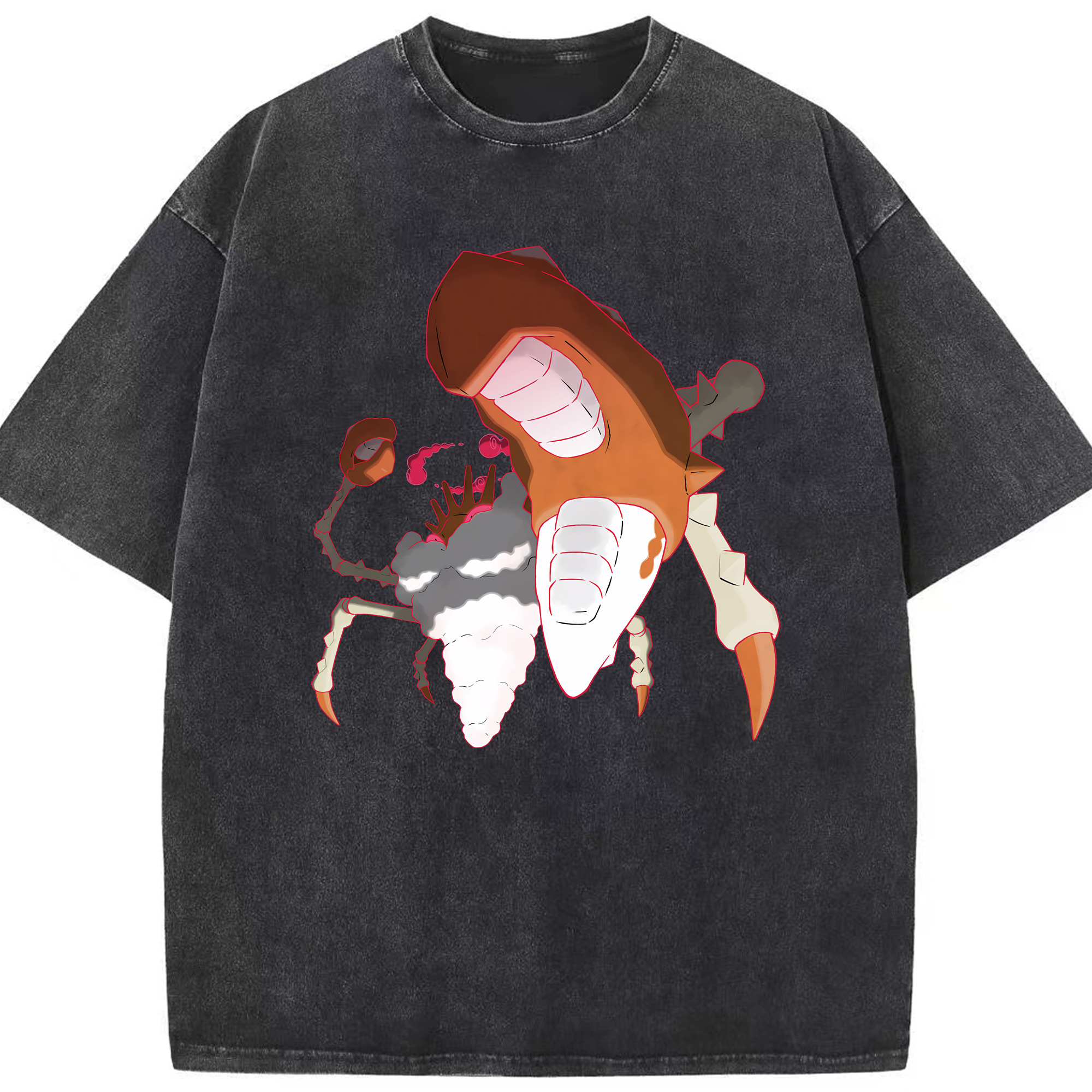 （画像用） ポケットモンスター Pokémon 綿100% ヴィンテージ風 半袖Tシャツ（フロントプリント）