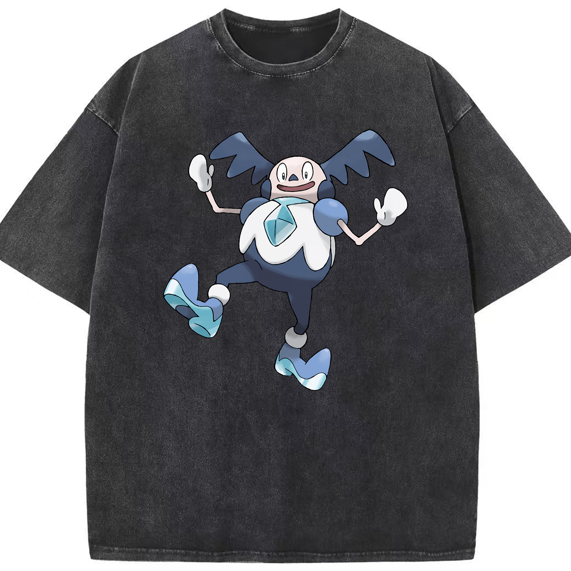 （画像用） ポケットモンスター Pokémon 綿100% ヴィンテージ風 半袖Tシャツ（フロントプリント）