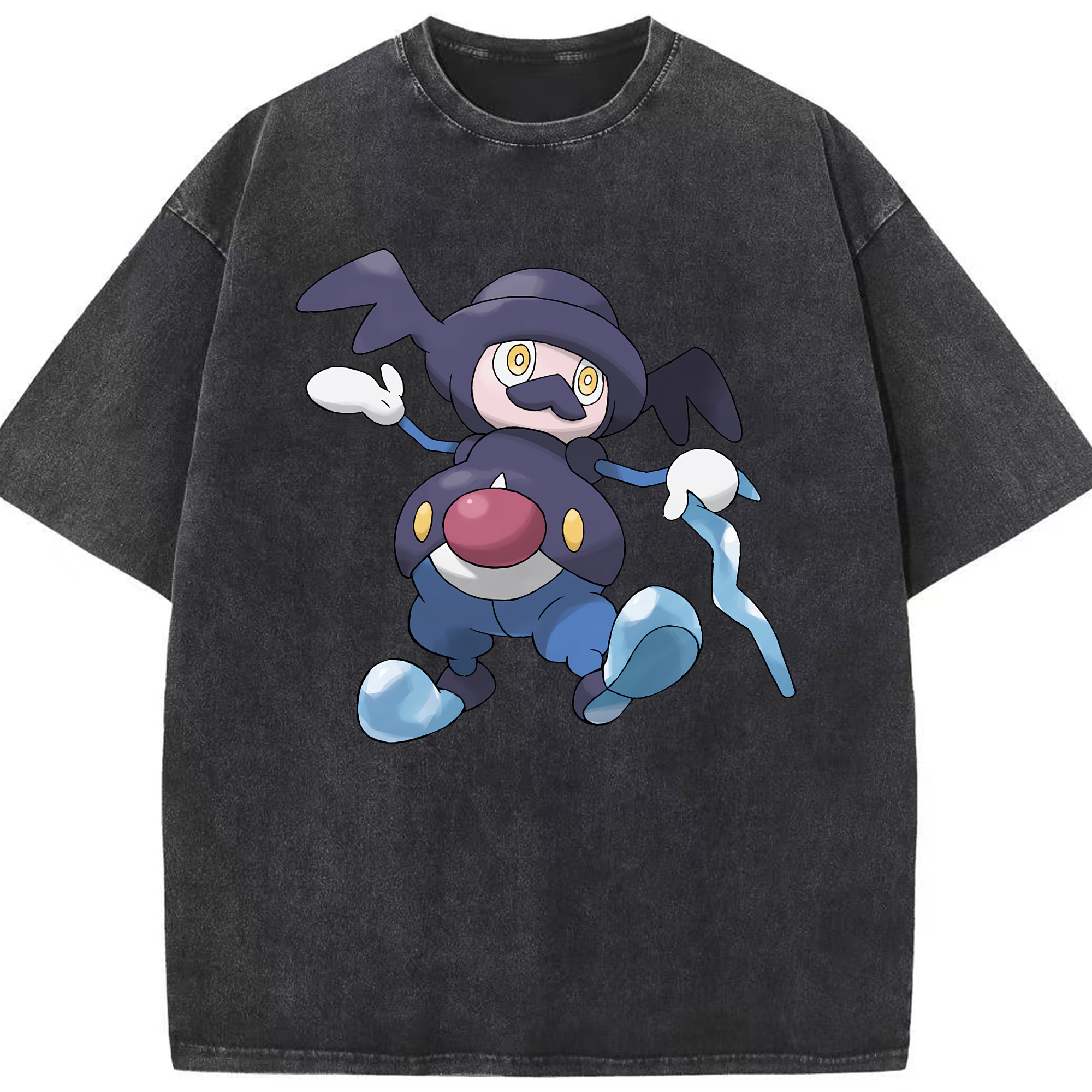 （画像用） ポケットモンスター Pokémon 綿100% ヴィンテージ風 半袖Tシャツ（フロントプリント）